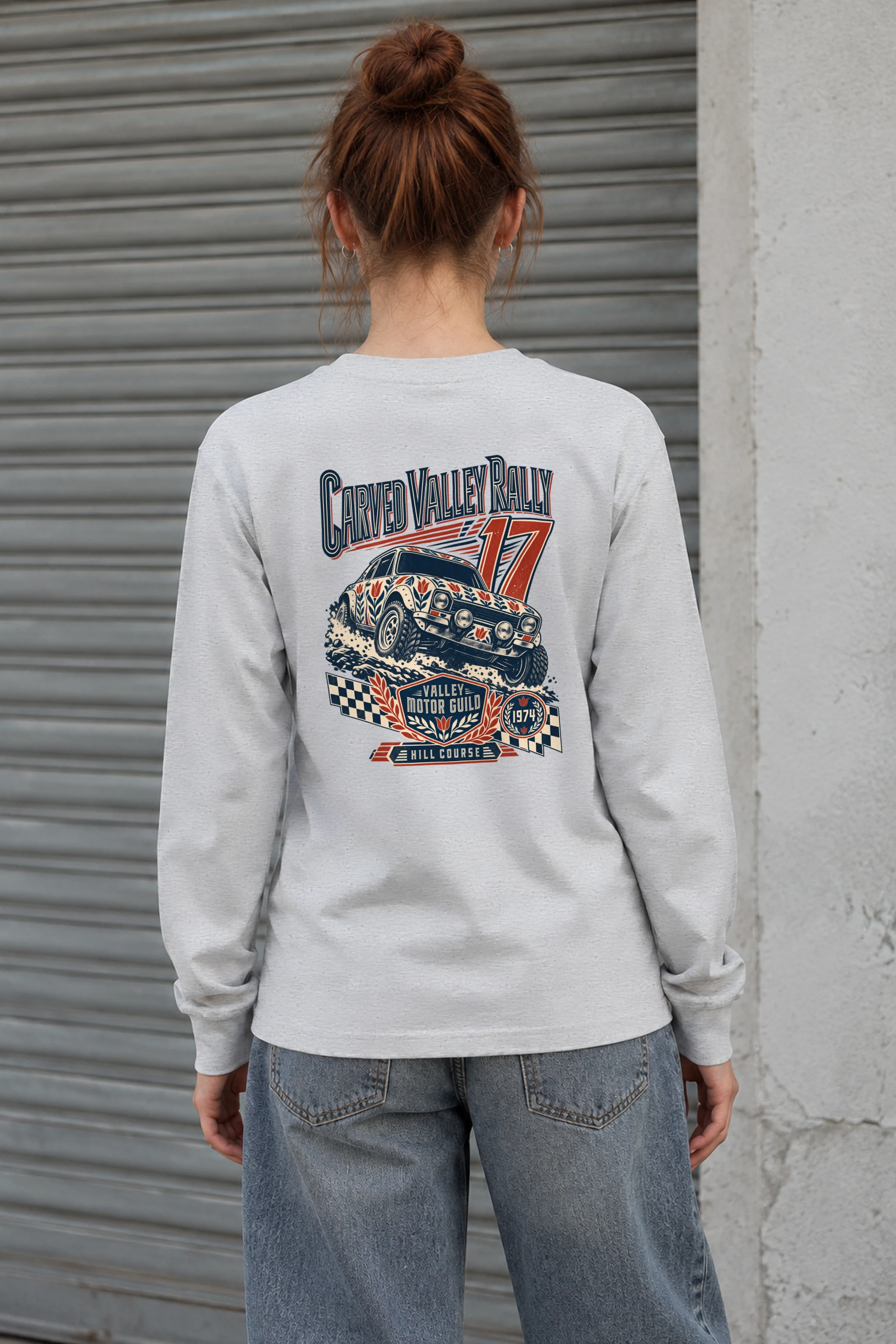 "Carved Valley Rally" Unisex Longsleeve T-shirt
