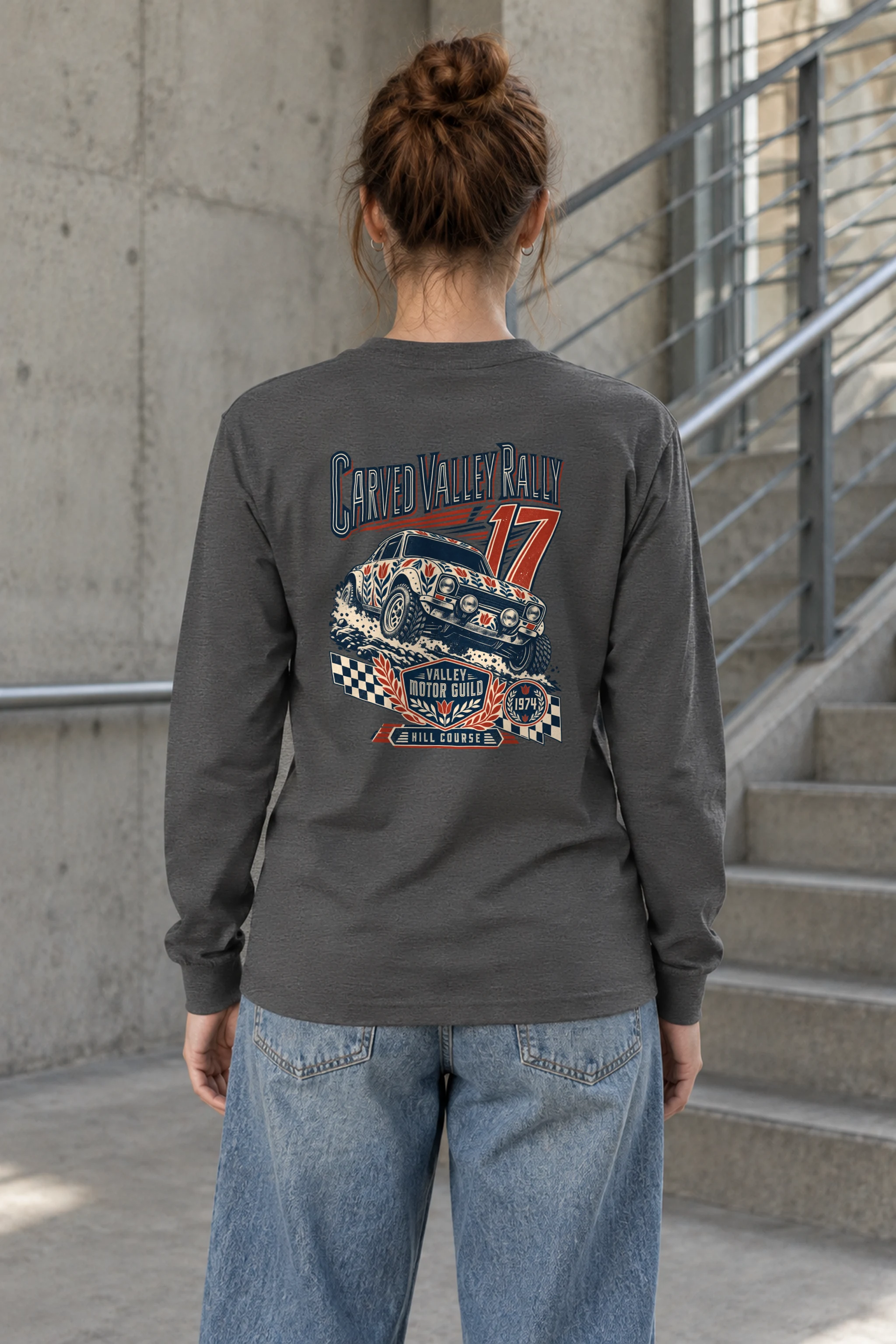 "Carved Valley Rally" Unisex Longsleeve T-shirt