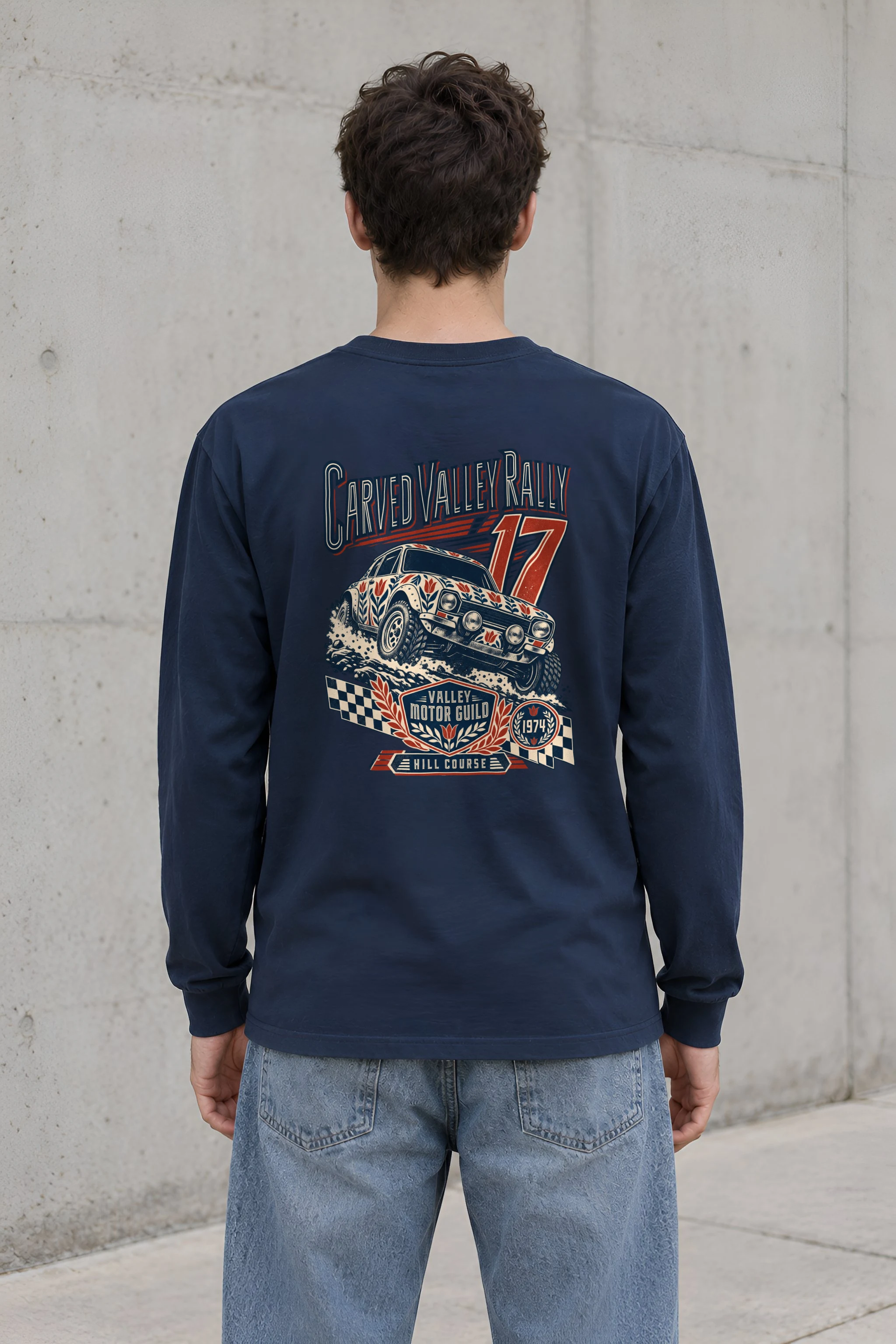 "Carved Valley Rally" Unisex Longsleeve T-shirt