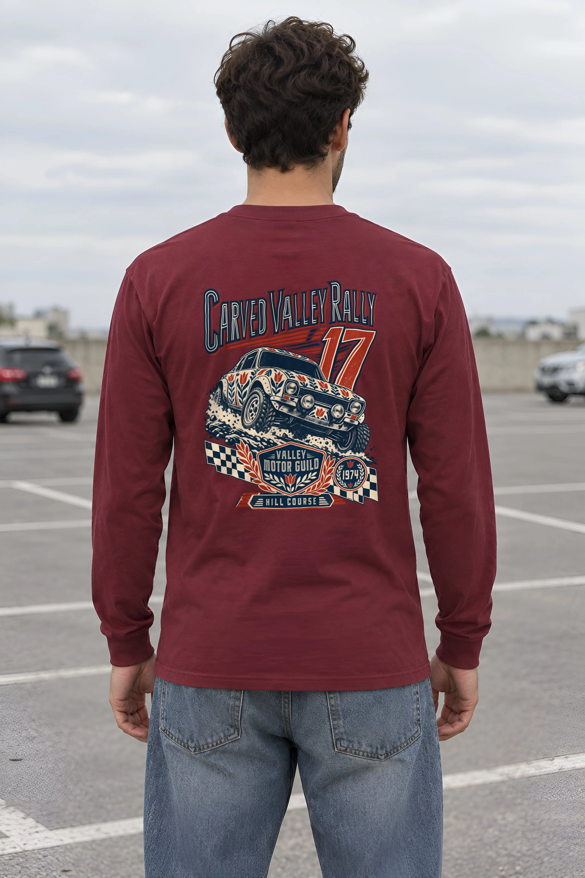 "Carved Valley Rally" Unisex Longsleeve T-shirt