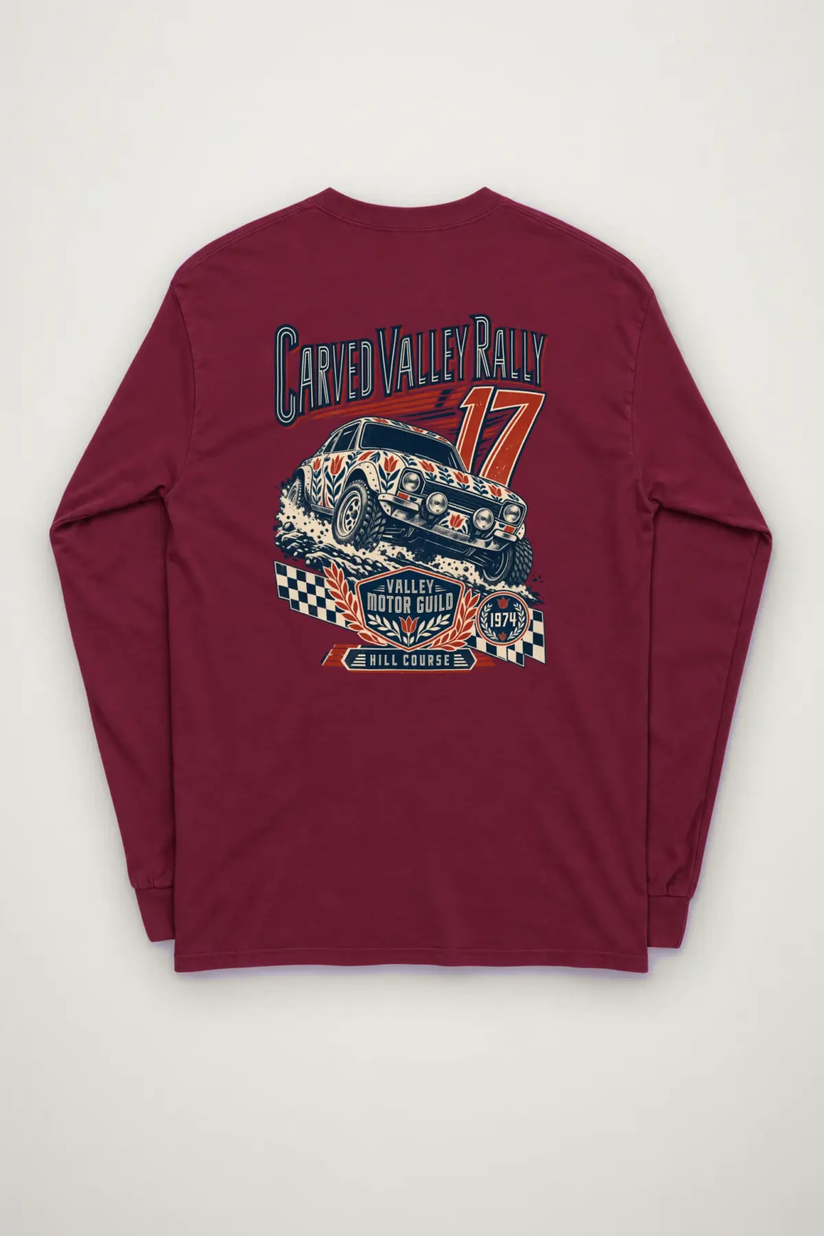 "Carved Valley Rally" Unisex Longsleeve T-shirt