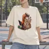 "Cassette And Coastal Sunset" Unisex Oversized Heavyweight Crewneck T-Shirt