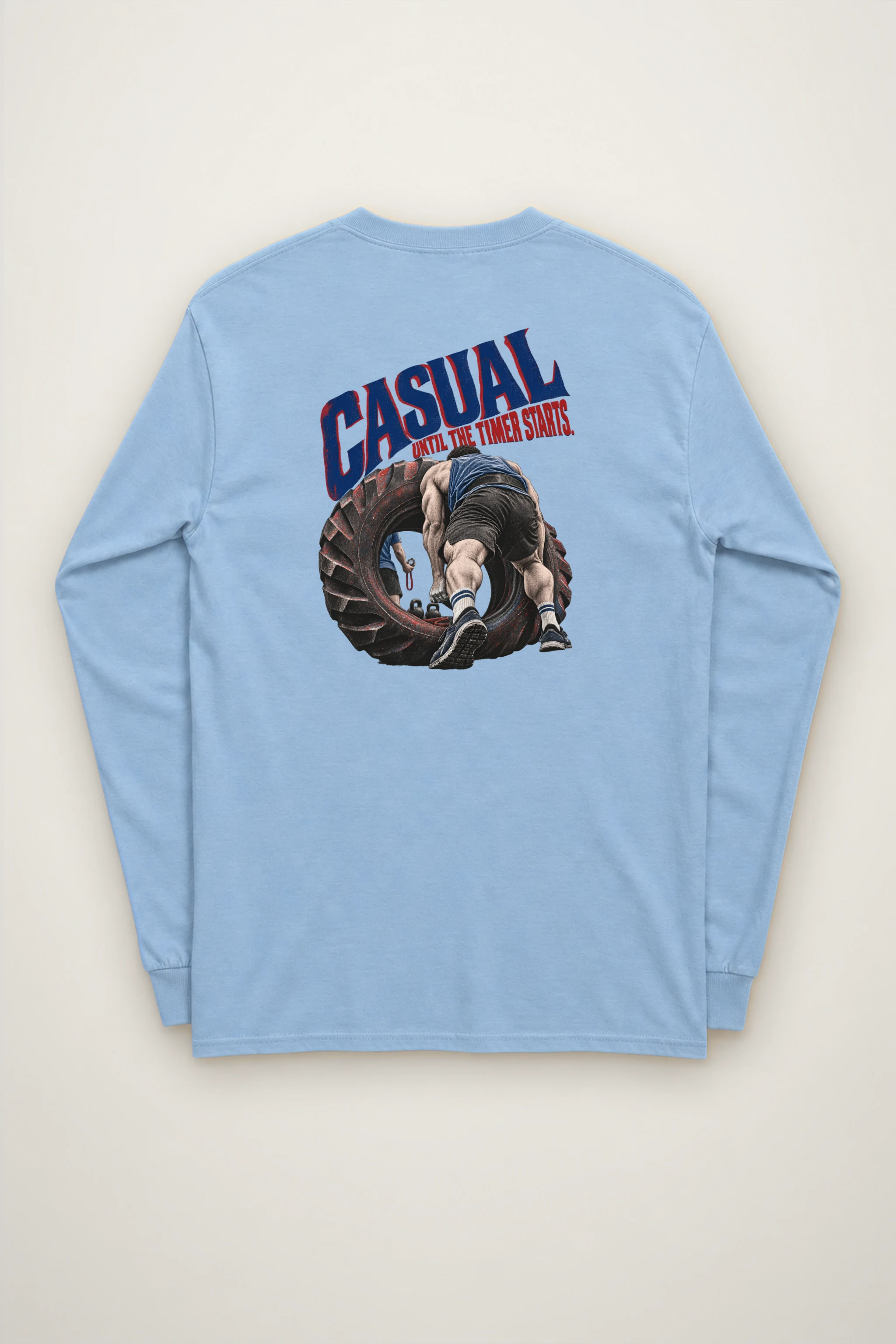 "Casual Until the Timer Starts" Unisex Longsleeve T-shirt