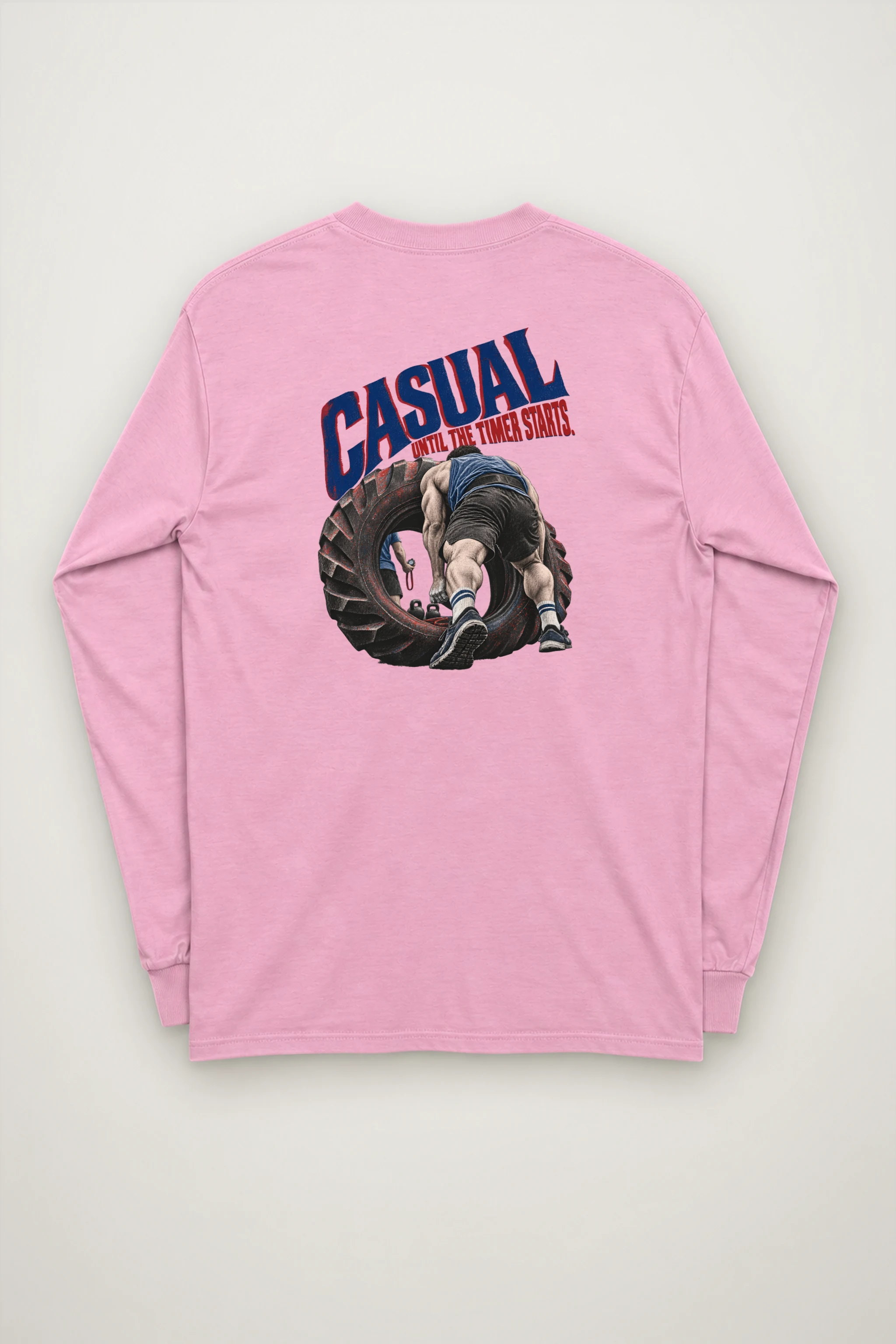 "Casual Until the Timer Starts" Unisex Longsleeve T-shirt