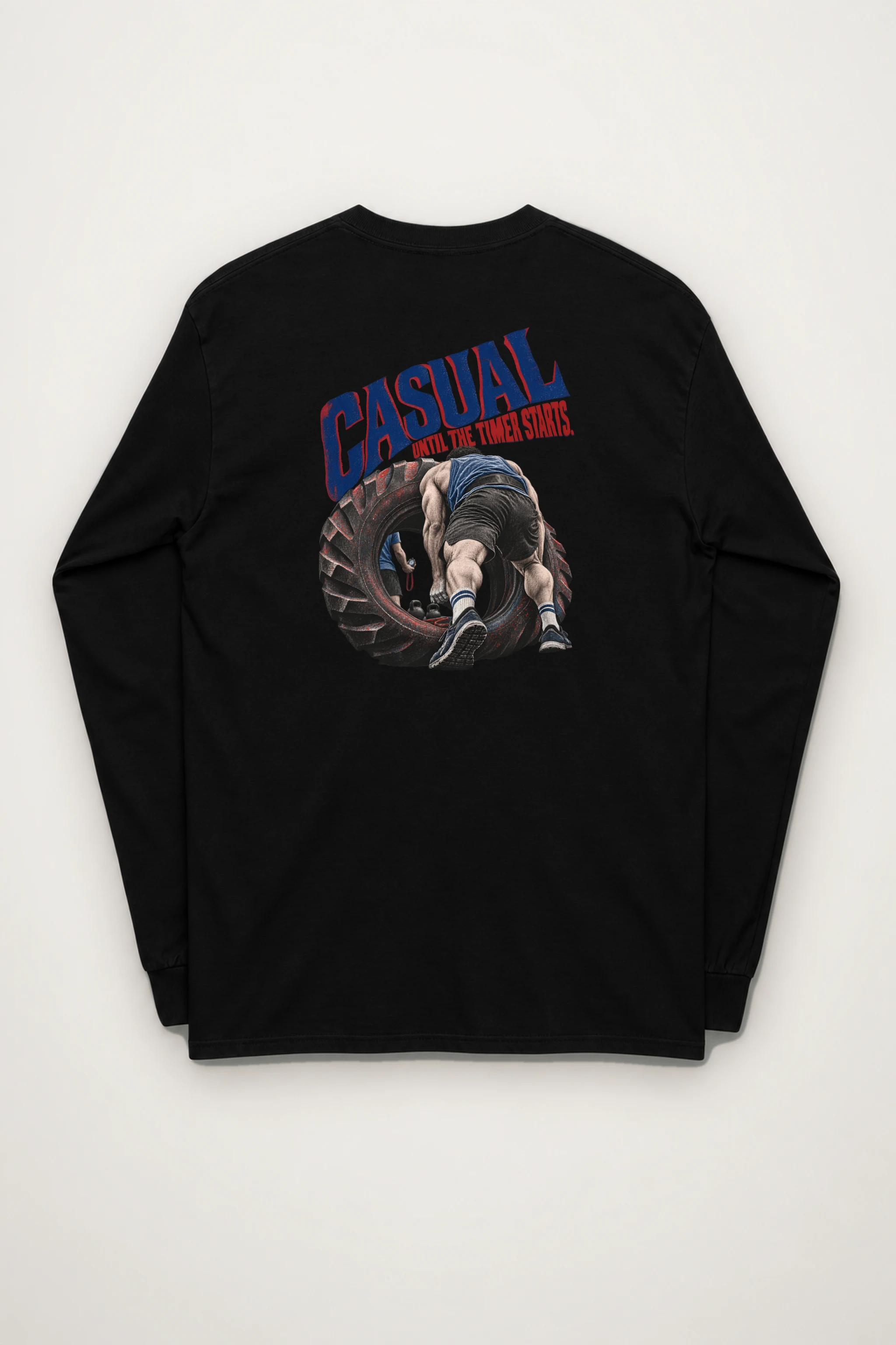 "Casual Until the Timer Starts" Unisex Longsleeve T-shirt
