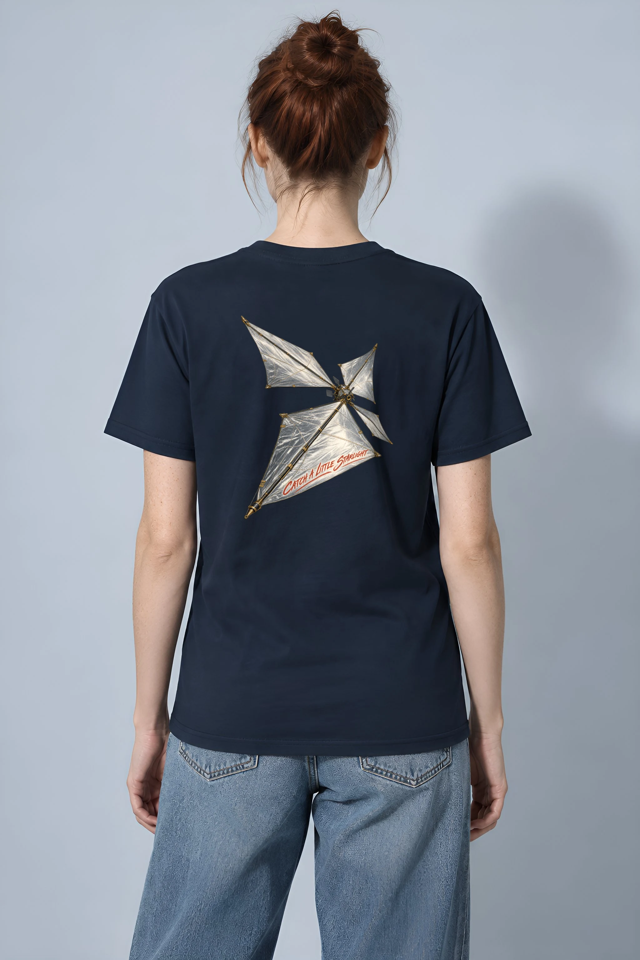 "Catch a Little Starlight" Heavyweight Unisex Crewneck T-shirt