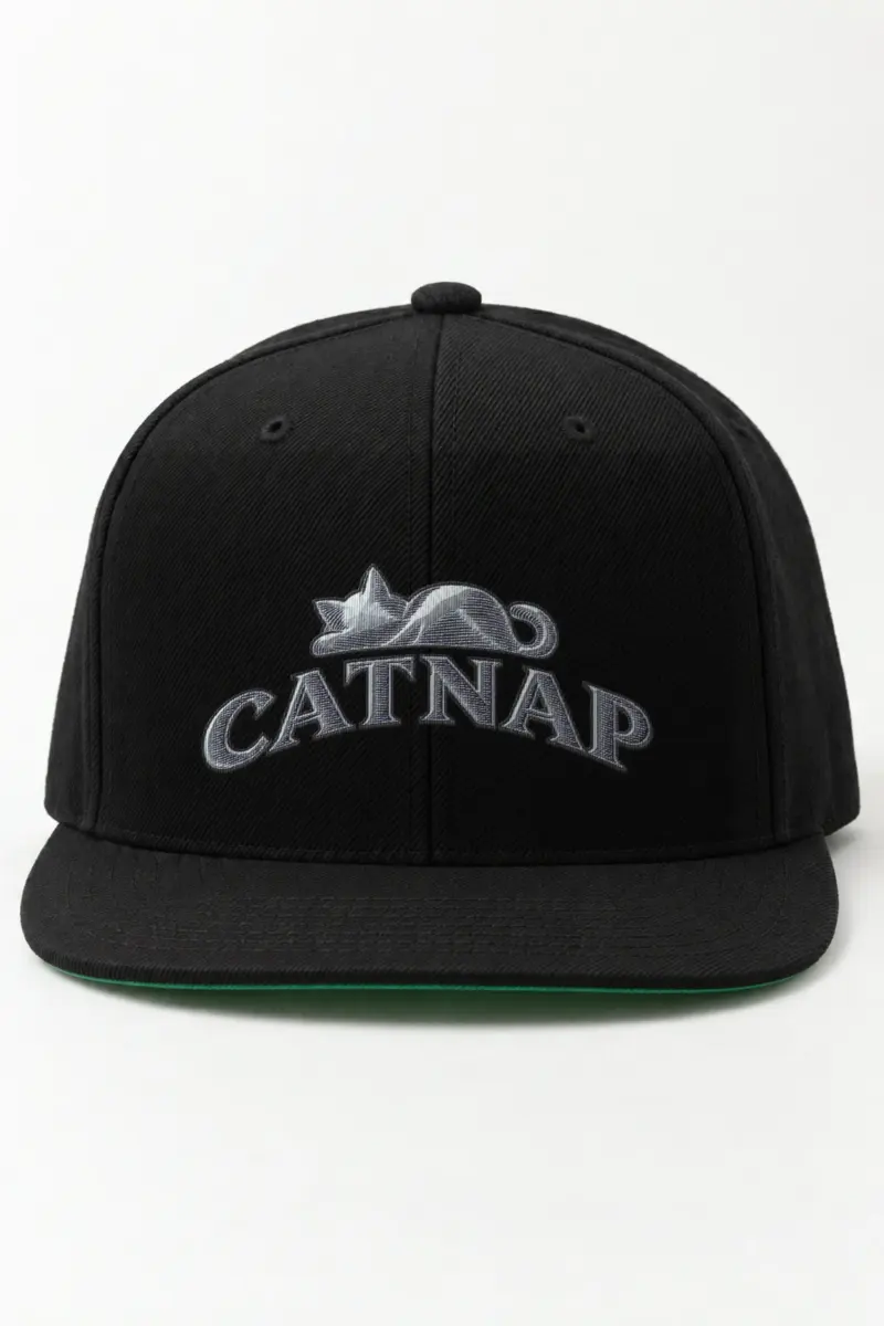“CATNAP” Classic Snapback · Embroidered