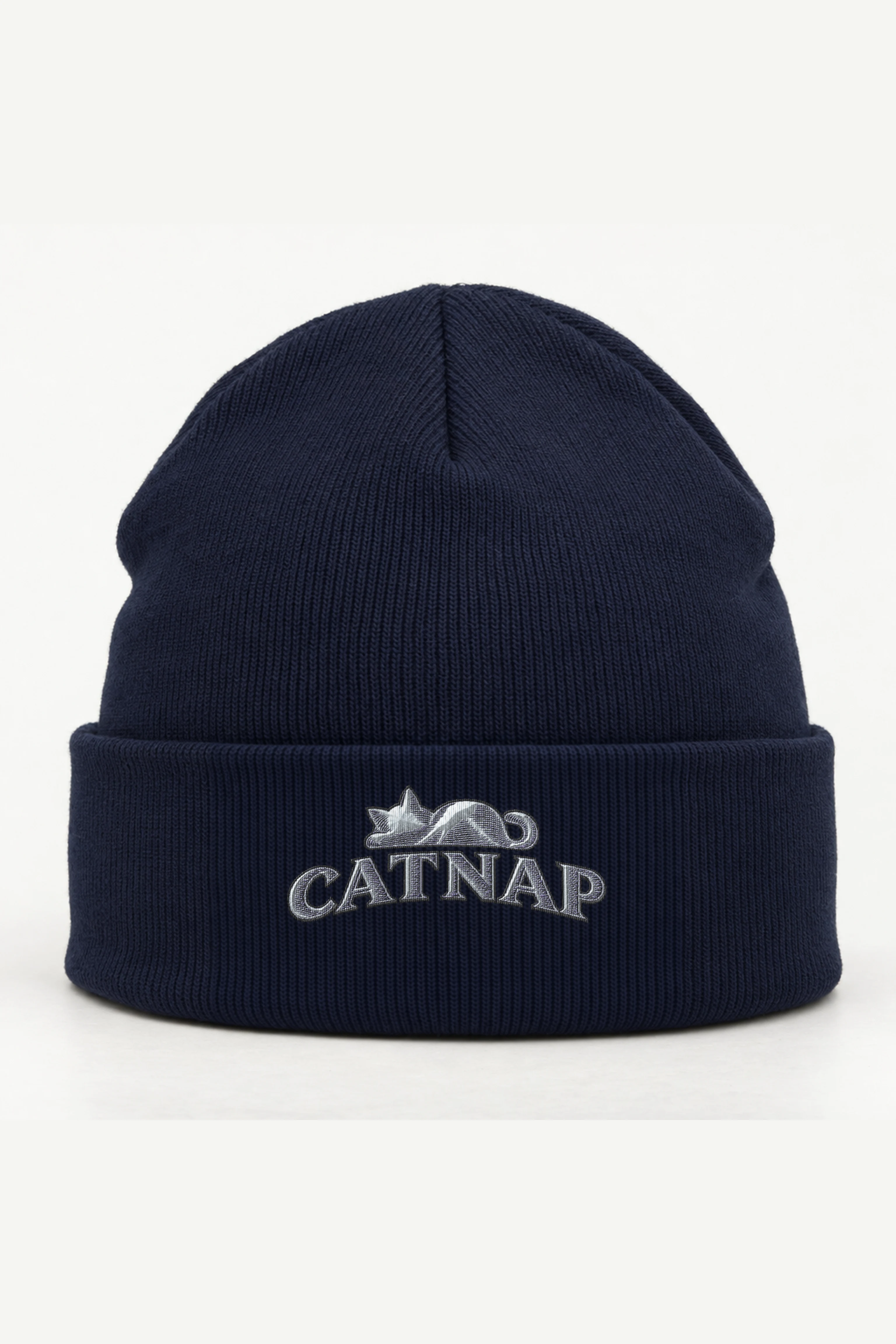 "CATNAP" Cuffed Beanie · Embroidered