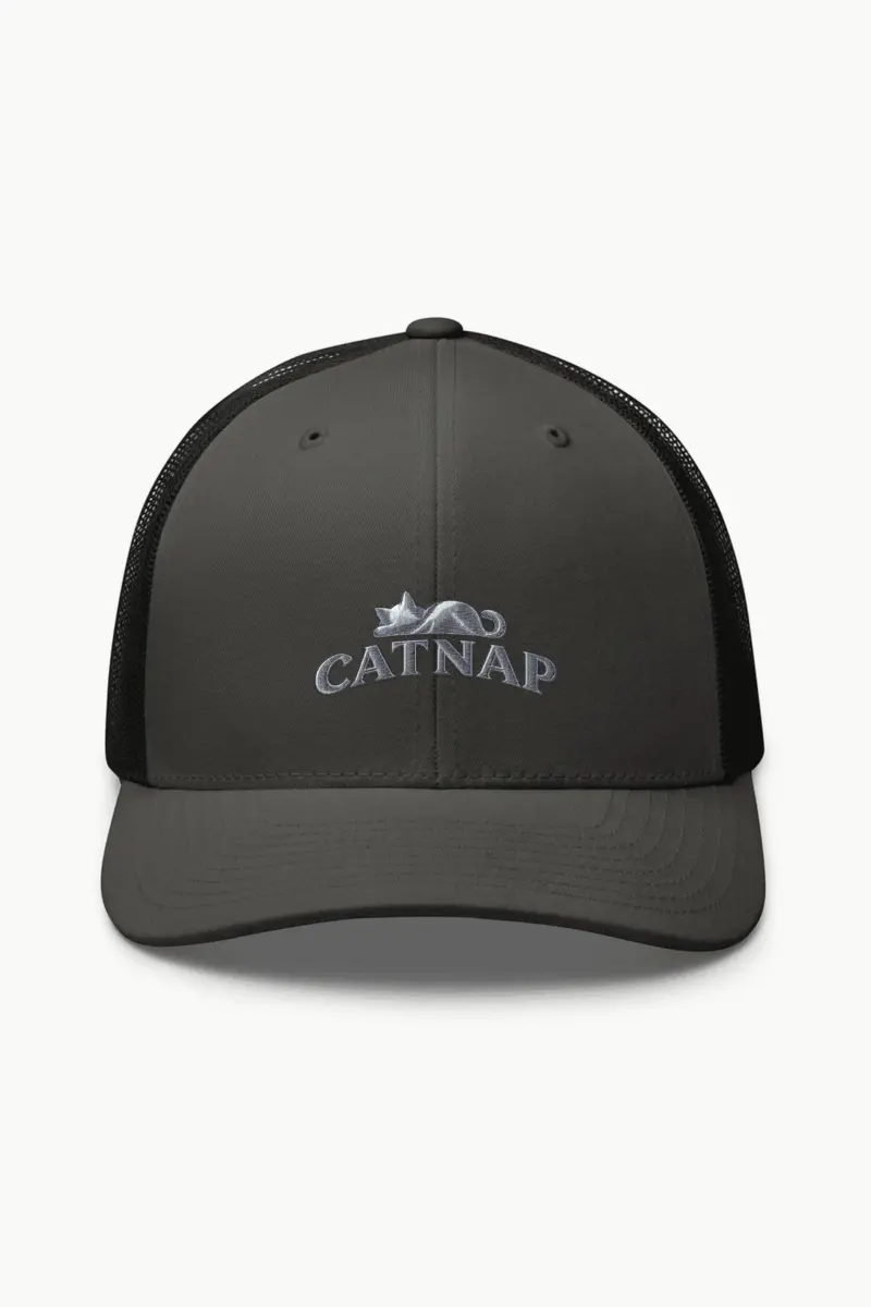 "Catnap" Retro Trucker Cap · Embroidered