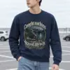 "Caught Nothing. Stayed Anyway." Heavy Blend Unisex Crewneck Sweatshirt