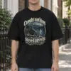 "Caught Nothing Stayed Anyway" Unisex Oversized Heavyweight Crewneck T-Shirt