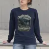 "Caught Nothing Stayed Anyway" Unisex Longsleeve T-shirt