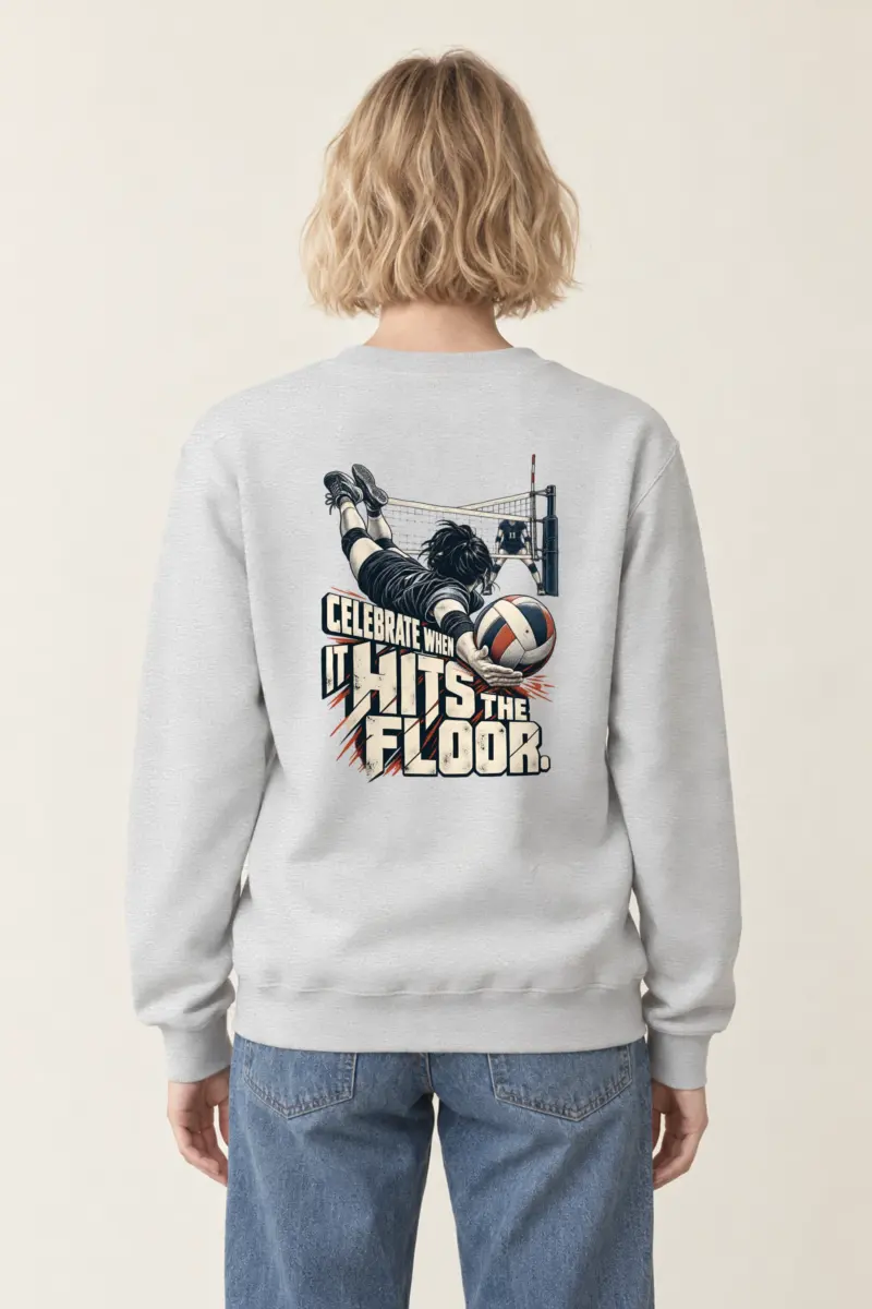 "Celebrate When It Hits The Floor" Heavy Blend Unisex Crewneck Sweatshirt