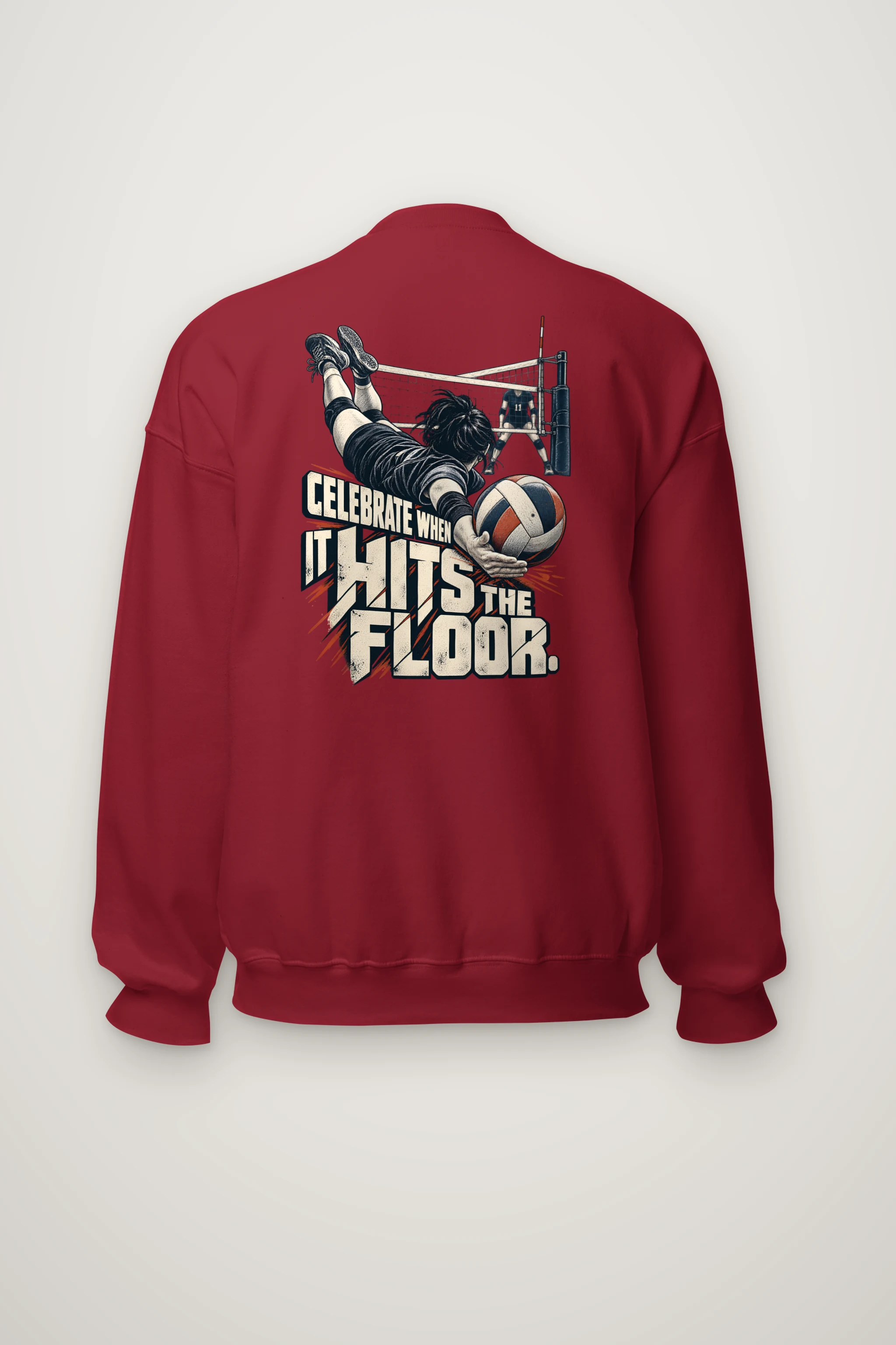 "Celebrate When It Hits The Floor" Heavy Blend Unisex Crewneck Sweatshirt