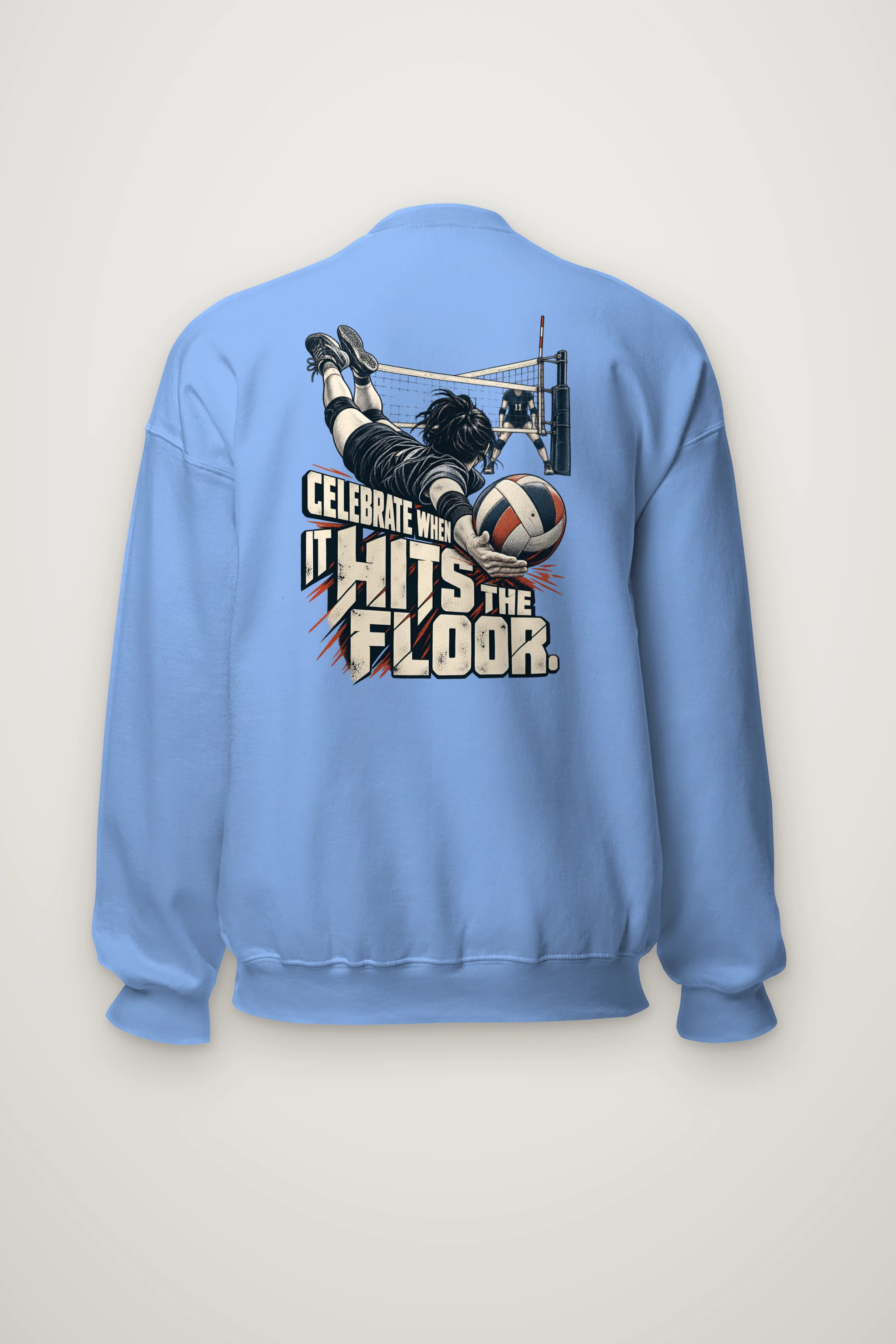 "Celebrate When It Hits The Floor" Heavy Blend Unisex Crewneck Sweatshirt