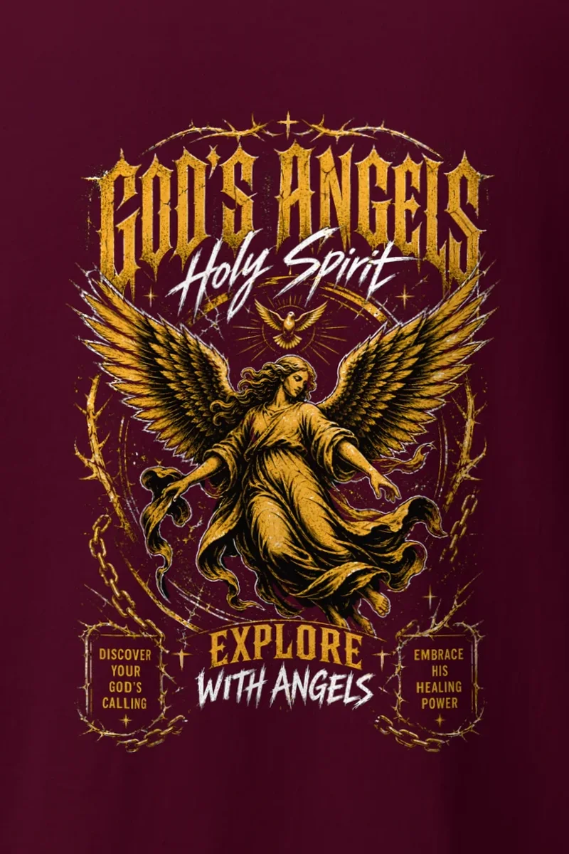 "Celestial Calling" Heavyweight Unisex Crewneck T-shirt