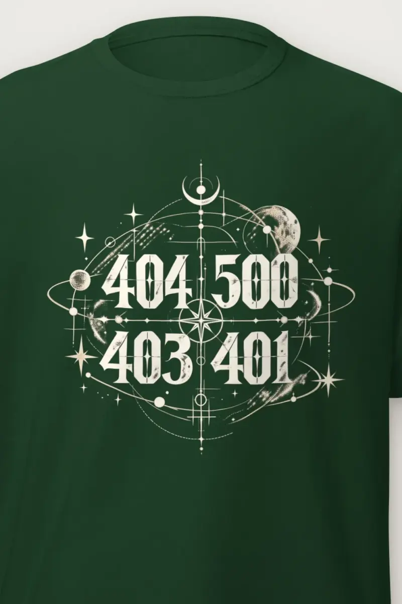 "Celestial Number Compass" Heavyweight Unisex Crewneck T-shirt