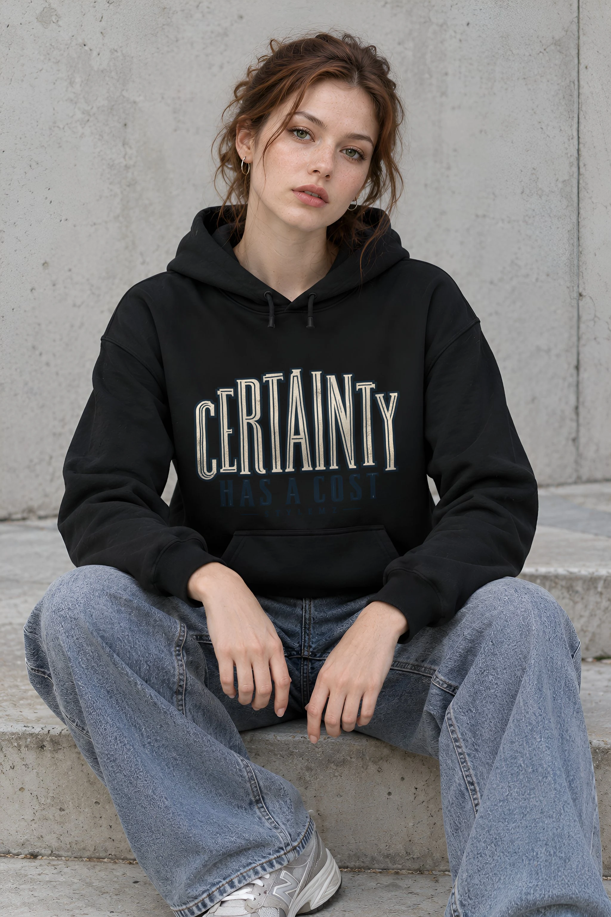 "Certainty Has a Cost" Heavy Blend Unisex Pullover Hoodie