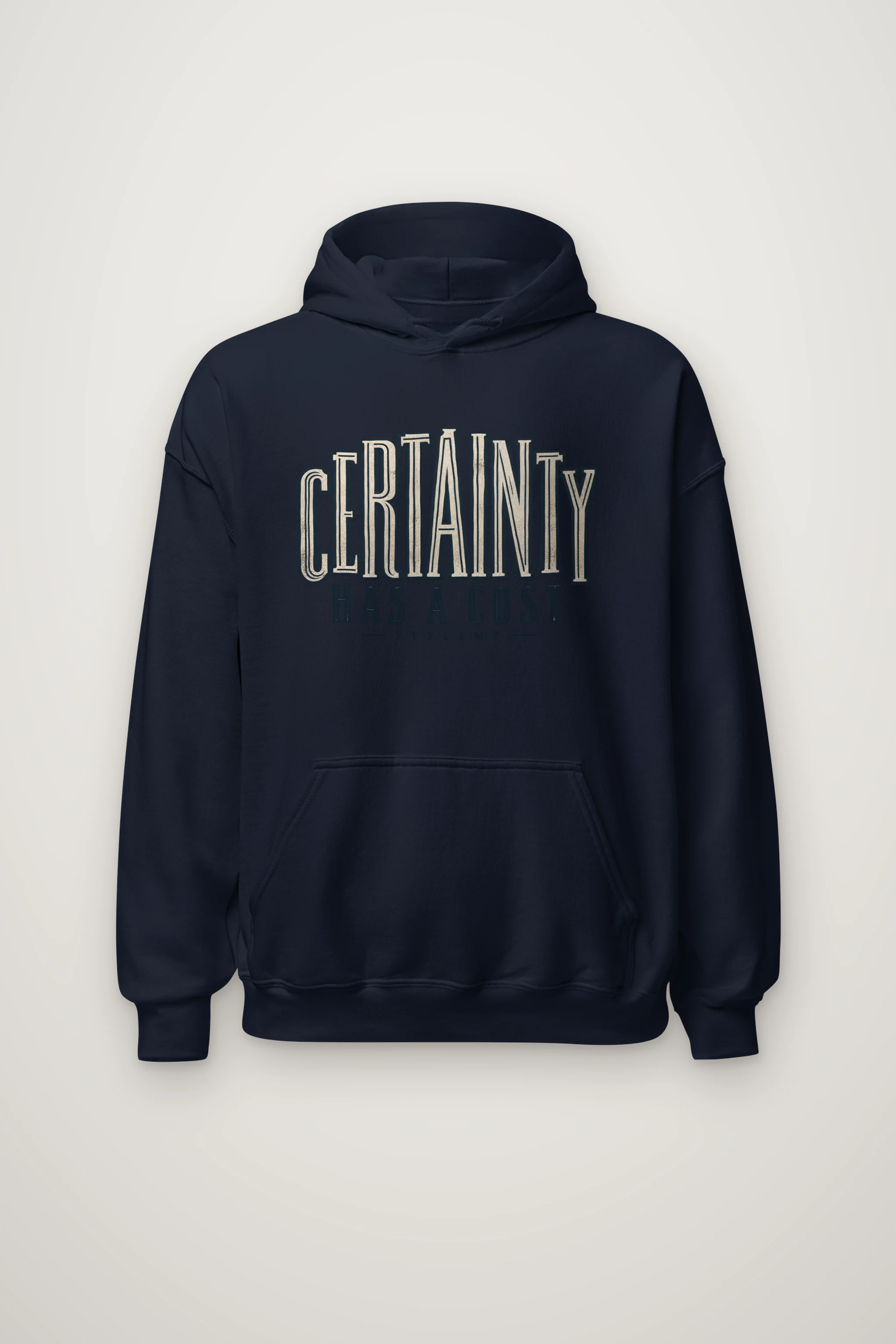 "Certainty Has a Cost" Heavy Blend Unisex Pullover Hoodie