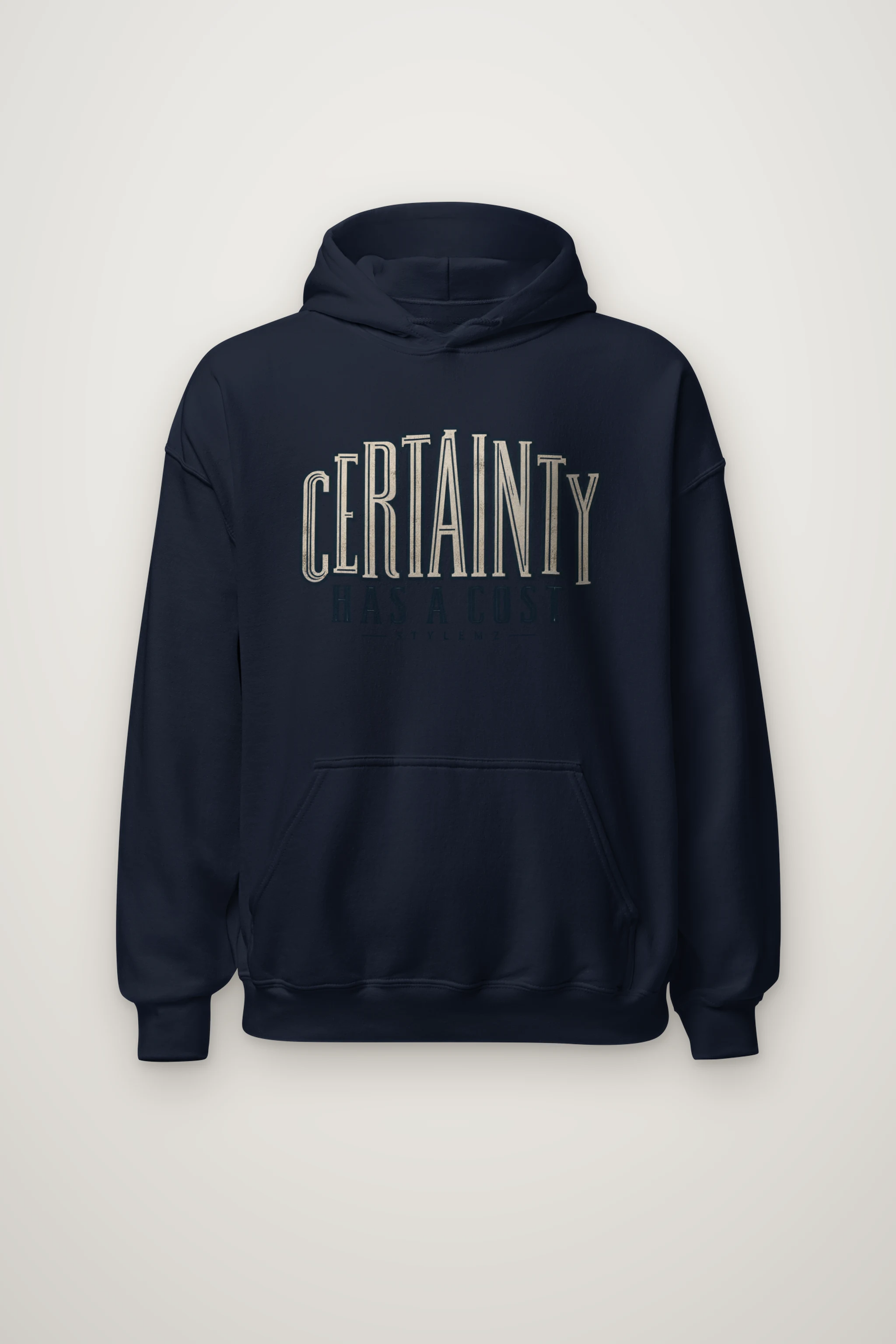 "Certainty Has a Cost" Heavy Blend Unisex Pullover Hoodie