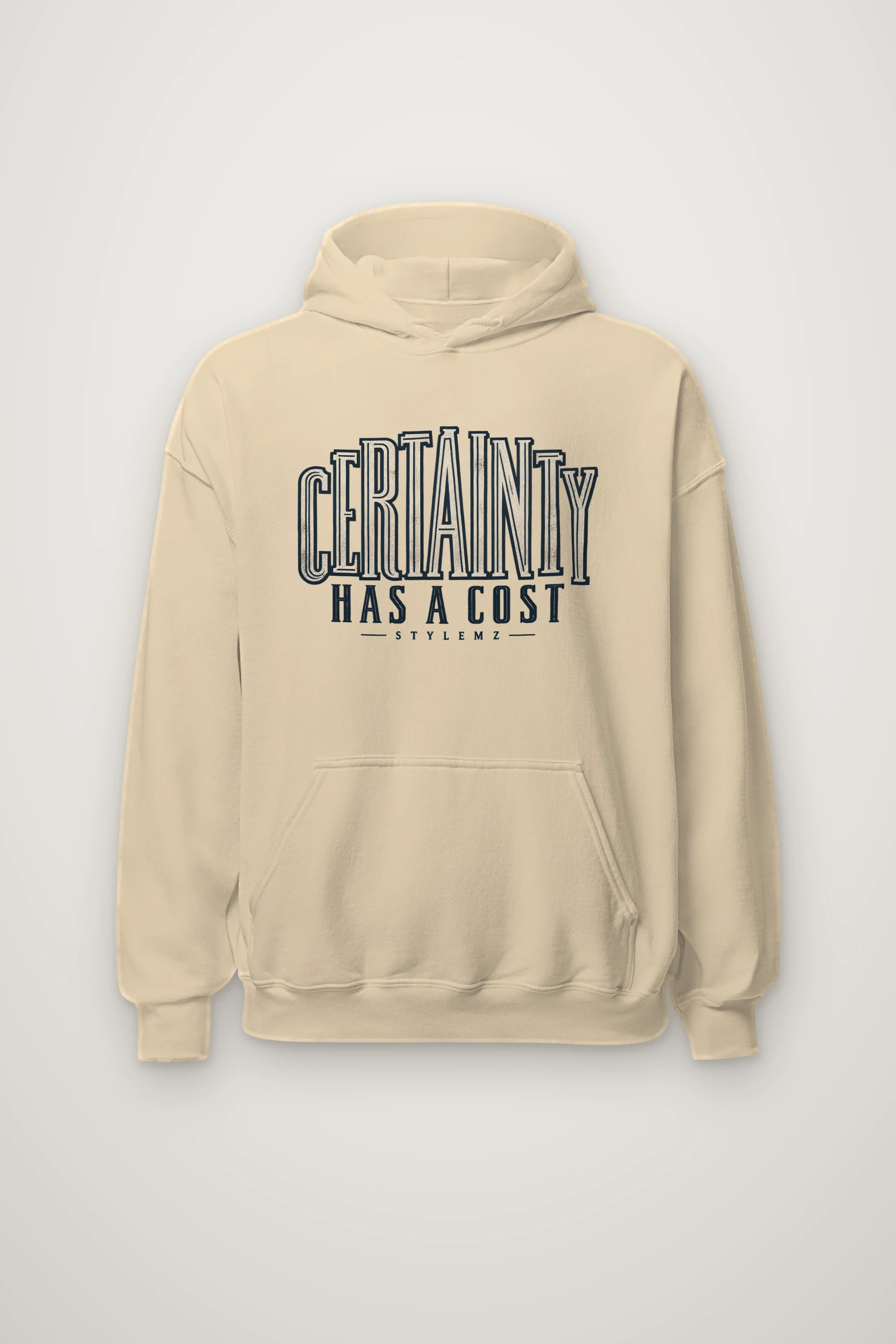 "Certainty Has a Cost" Heavy Blend Unisex Pullover Hoodie