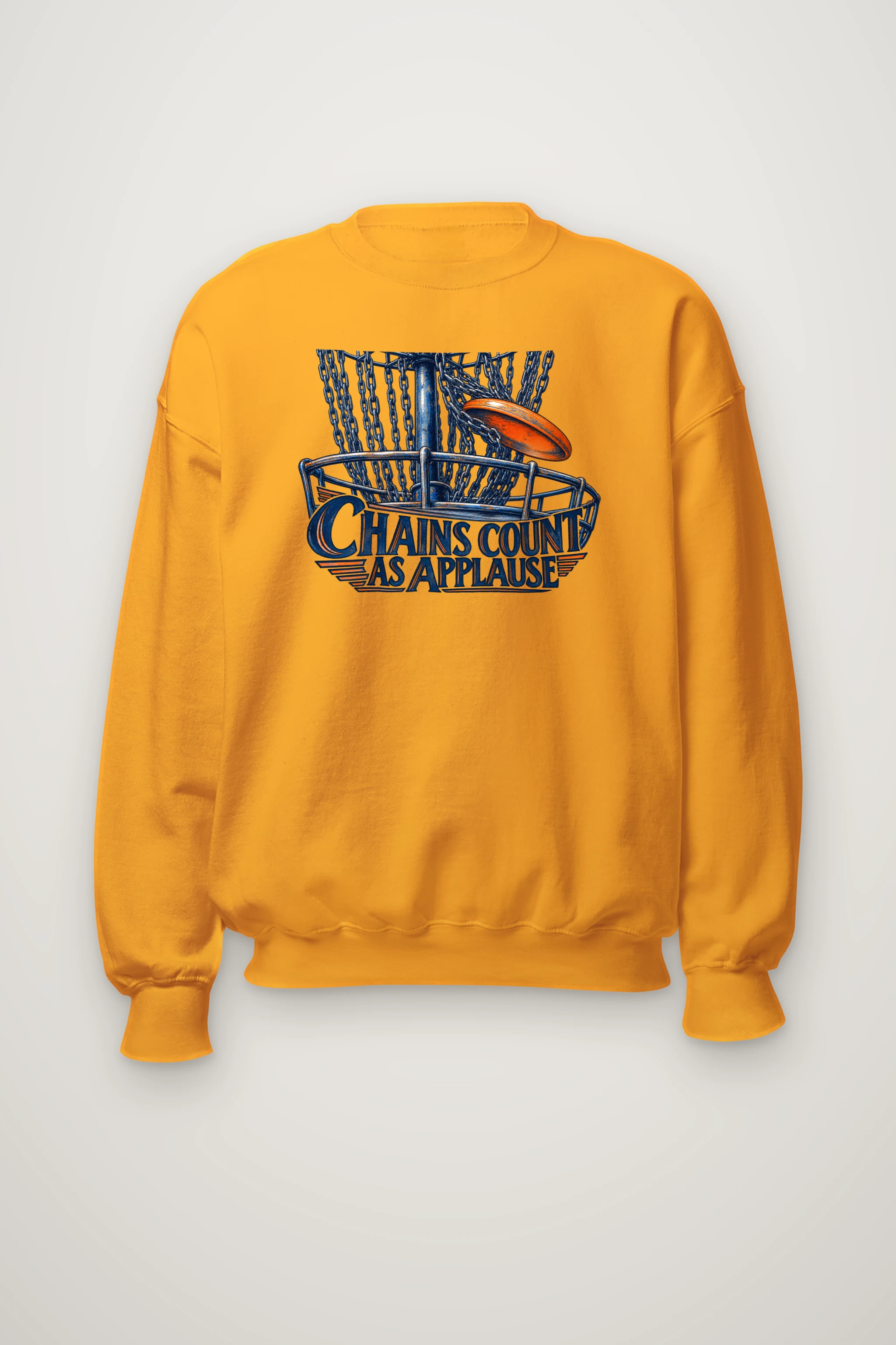 "Chains Count as Applause" Heavy Blend Unisex Crewneck Sweatshirt