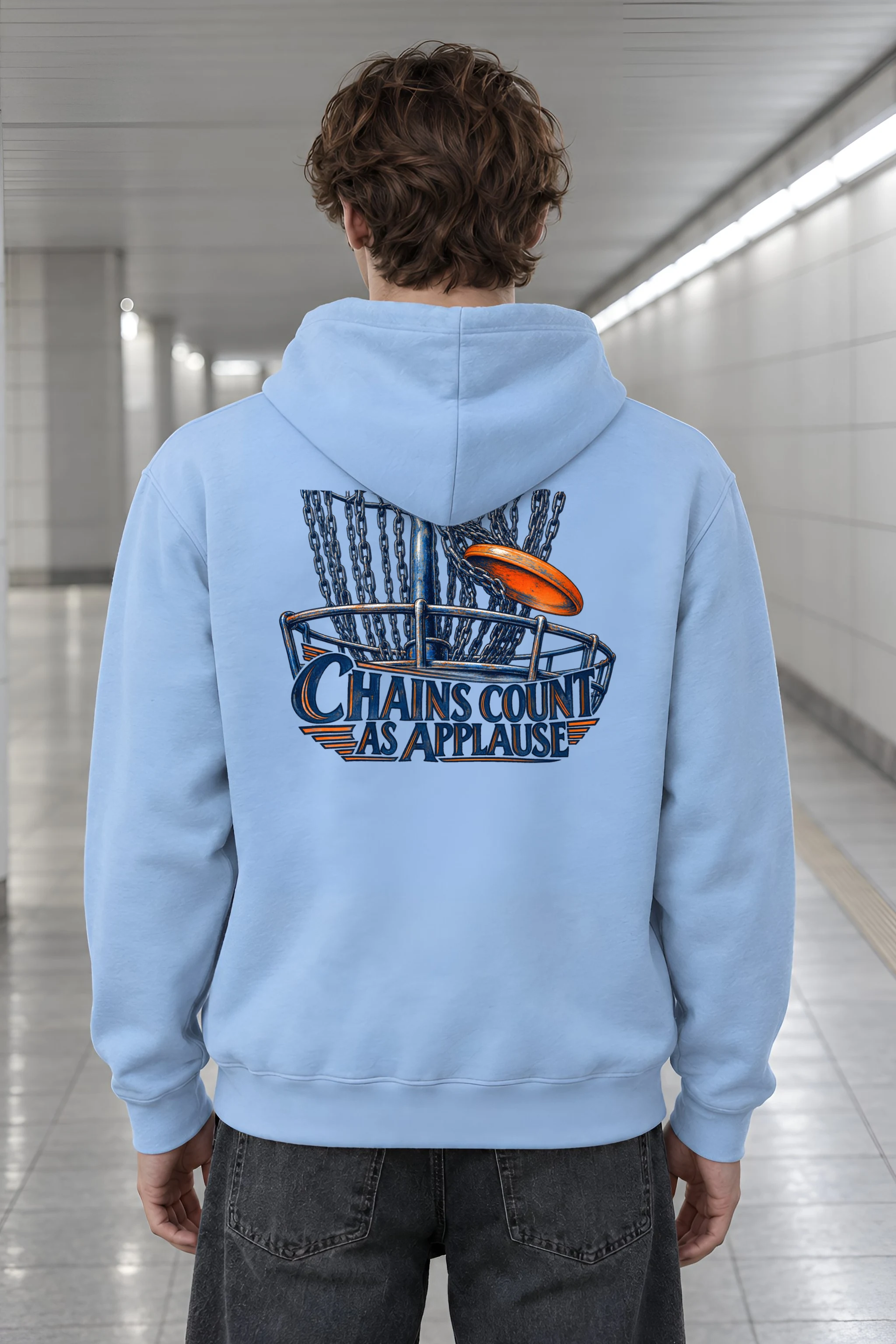 "Chains Count as Applause" Heavy Blend Unisex Pullover Hoodie
