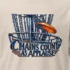 "Chains Count as Applause" Heavyweight Unisex Crewneck T-shirt