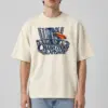 "Chains Count As Applause" Men's Oversized Heavyweight Crewneck T-Shirt