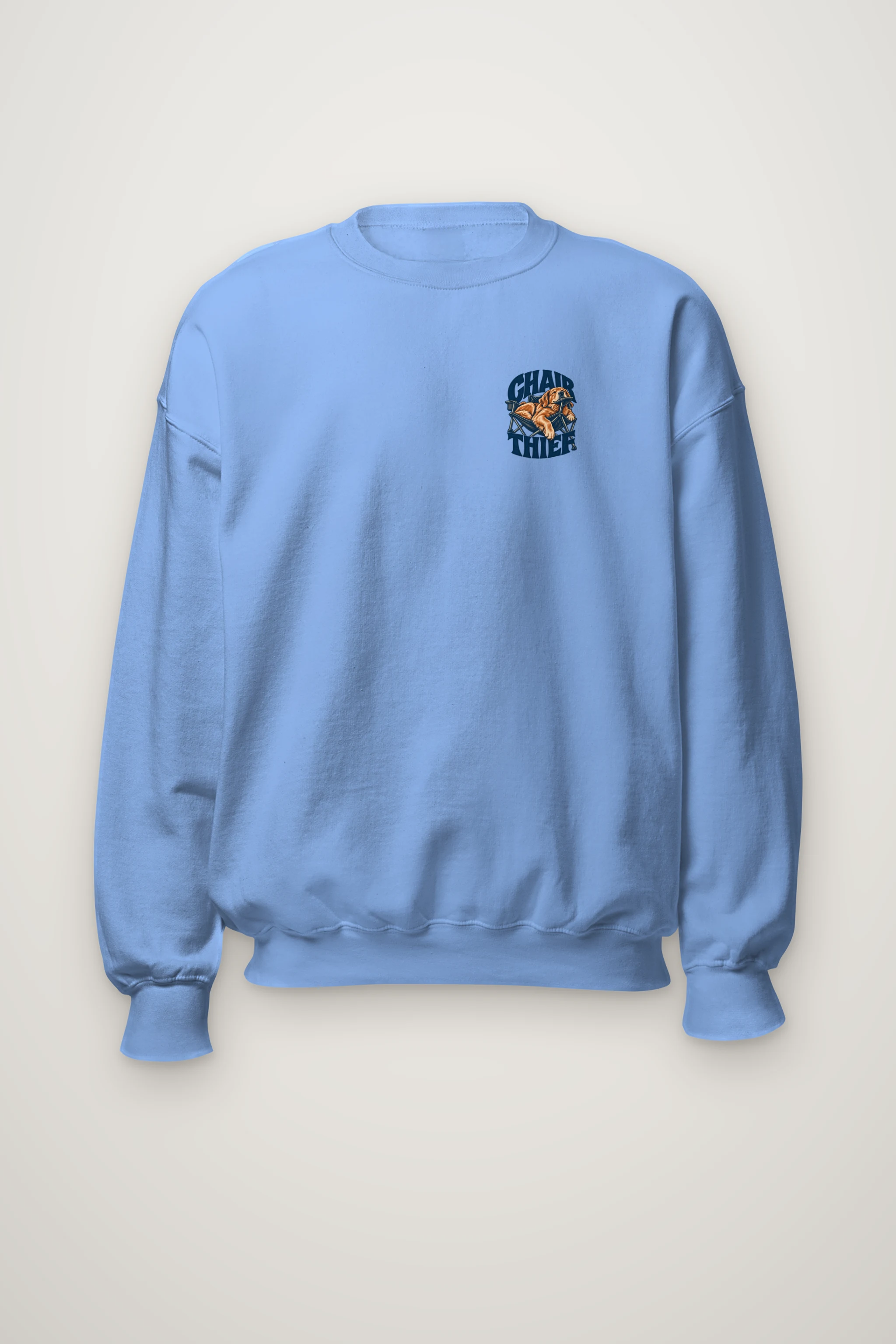 "Chair Thief Golden Retriever" Heavy Blend Unisex Crewneck Sweatshirt