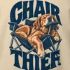 "Chair Thief Golden Retriever" Heavy Blend Unisex Crewneck Sweatshirt