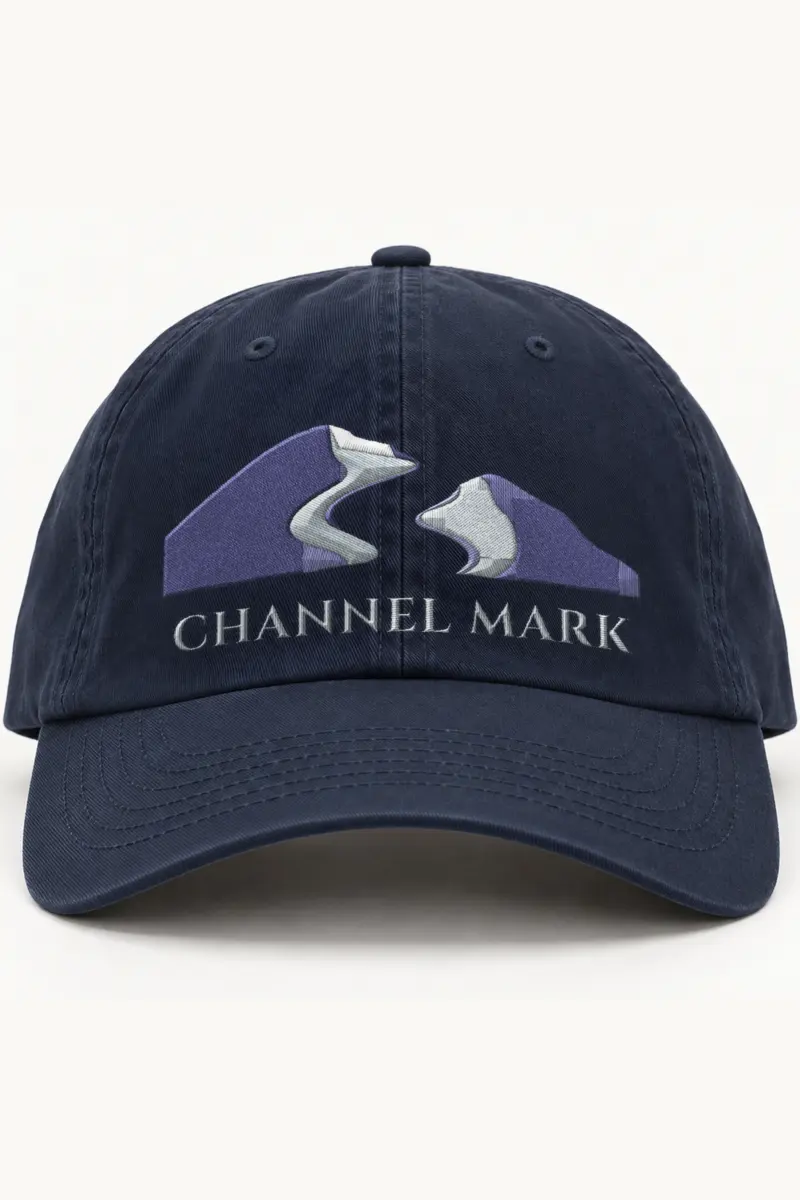 "Channel Mark" Classic Dad Hat · Embroidered