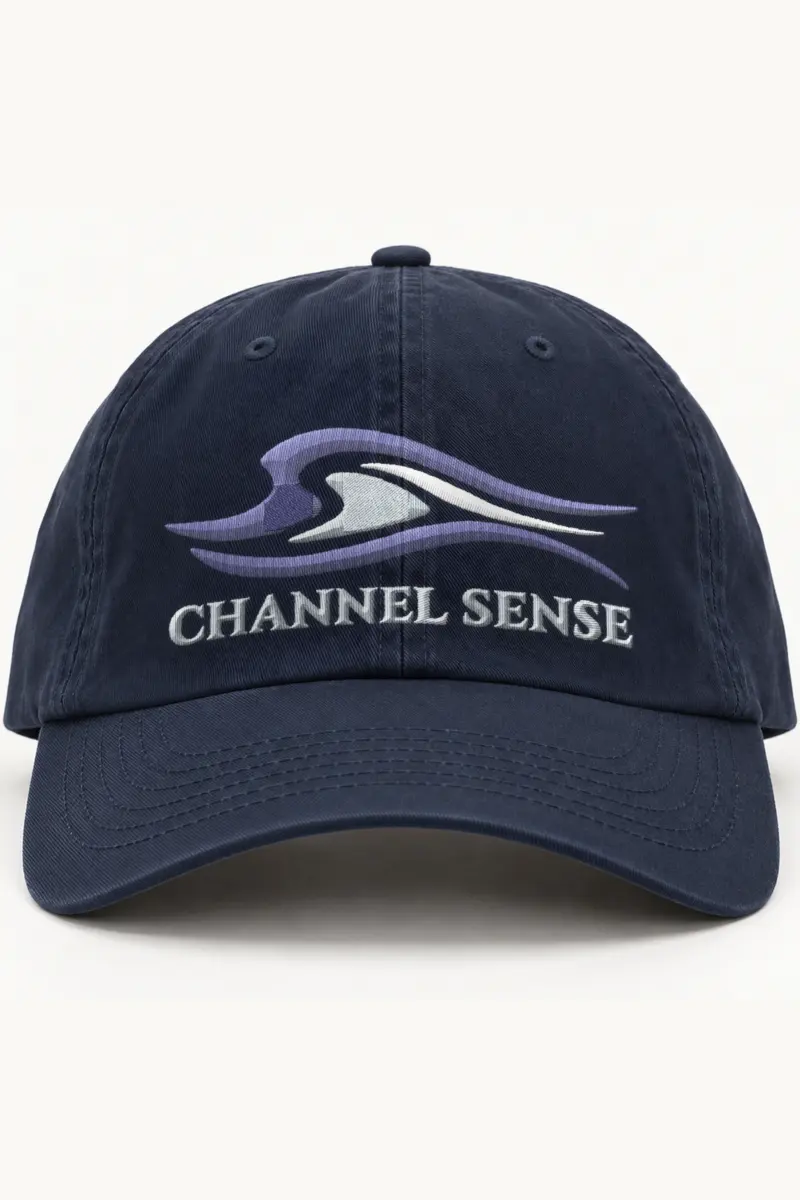 "Channel Sense" Classic Dad Hat · Embroidered