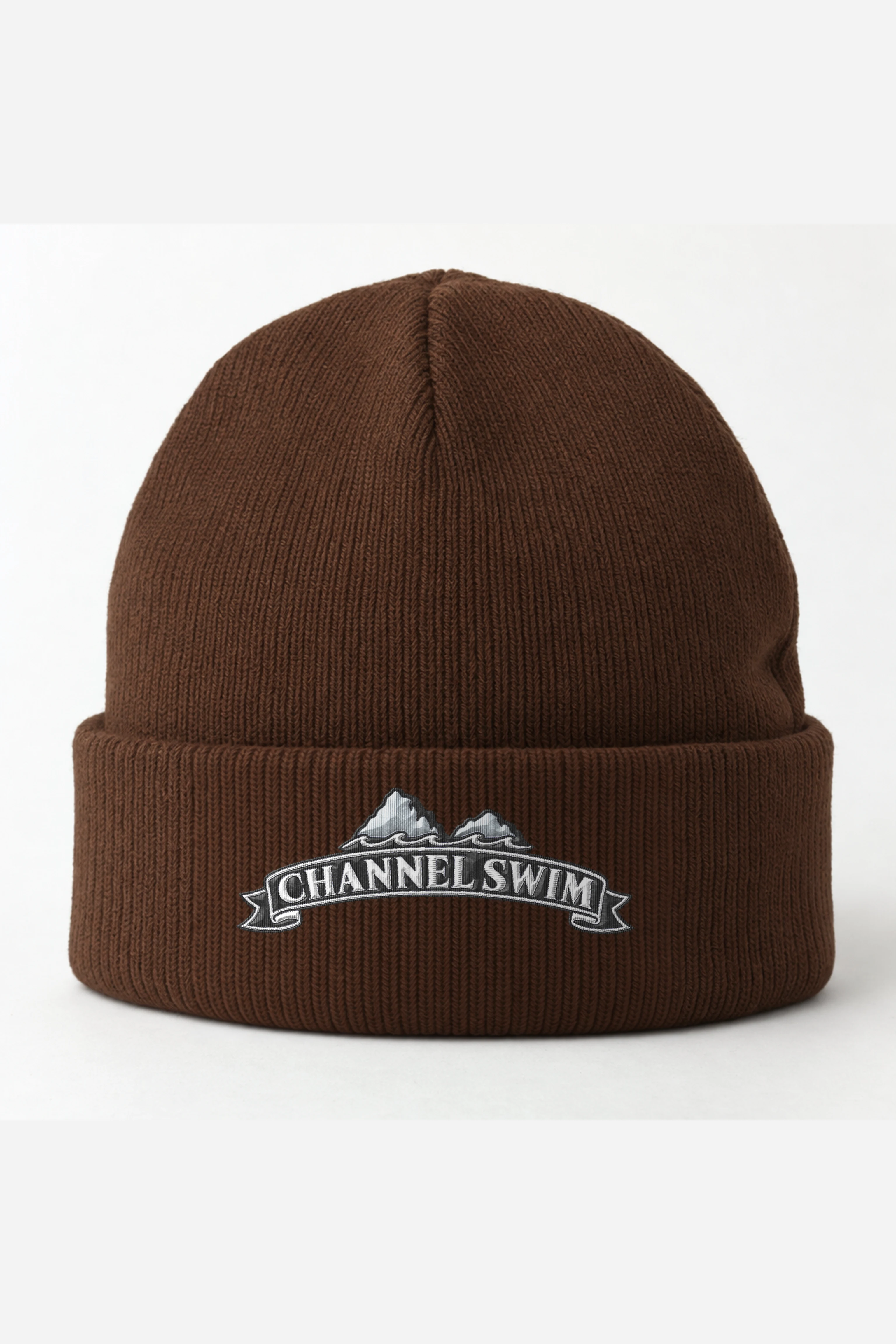 "Channel Swim" Cuffed Beanie · Embroidered