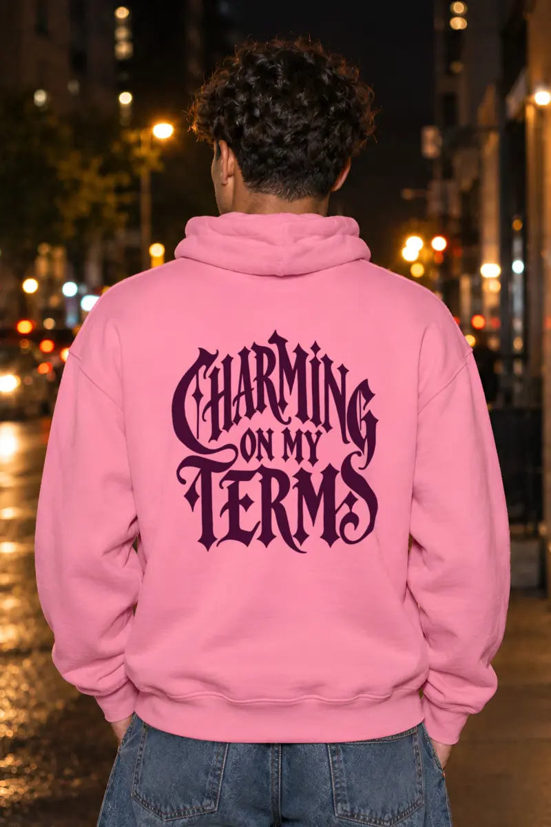"Charming On My Terms" Heavy Blend Unisex Pullover Hoodie