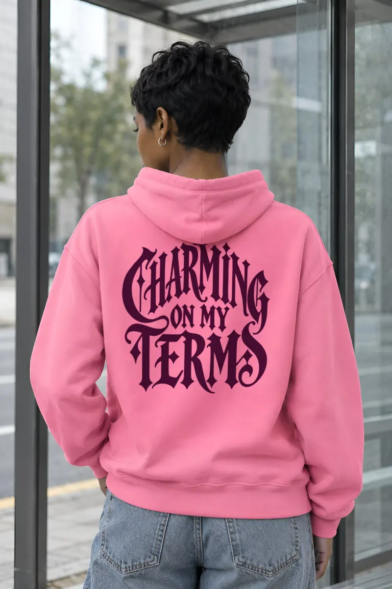 “Charming On My Terms” Heavy Blend Unisex Pullover Hoodie