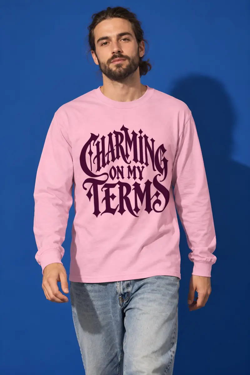 "Charming on My Terms" Unisex Longsleeve T-shirt