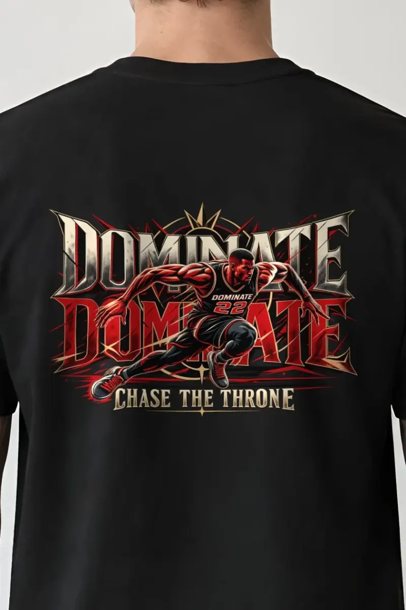 "Chase The Throne" Heavyweight Unisex Crewneck T-shirt