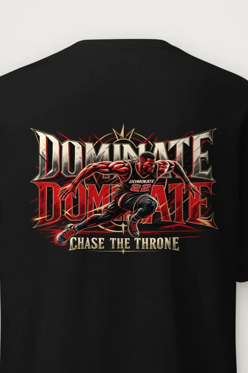 "Chase The Throne" Heavyweight Unisex Crewneck T-shirt