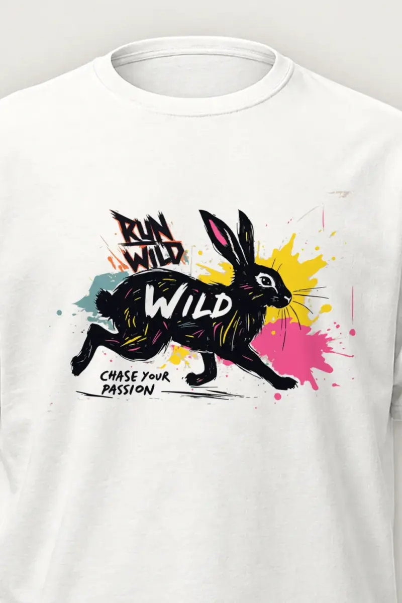 "Chase Your Passion" Heavyweight Unisex Crewneck T-shirt
