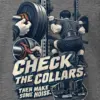 "Check the Collars" Heavy Blend Unisex Crewneck Sweatshirt