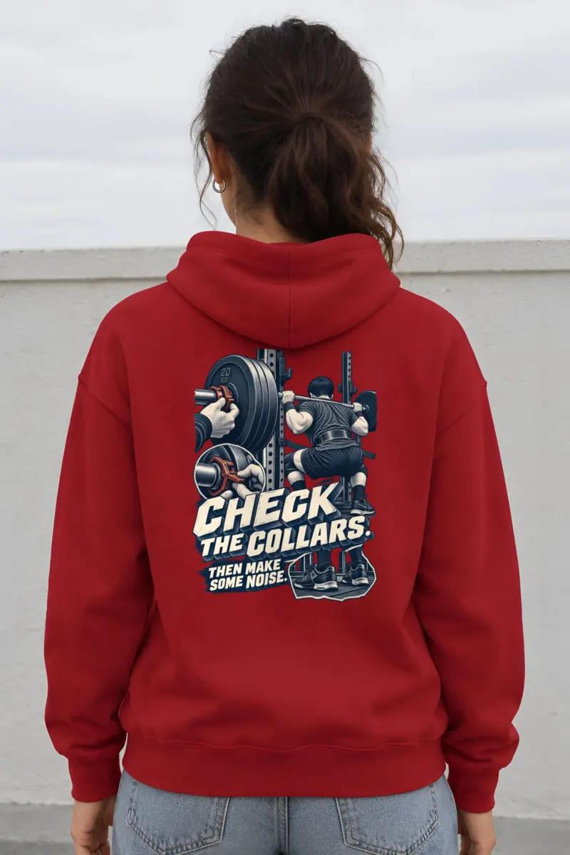“Check the Collars” Heavy Blend Unisex Pullover Hoodie