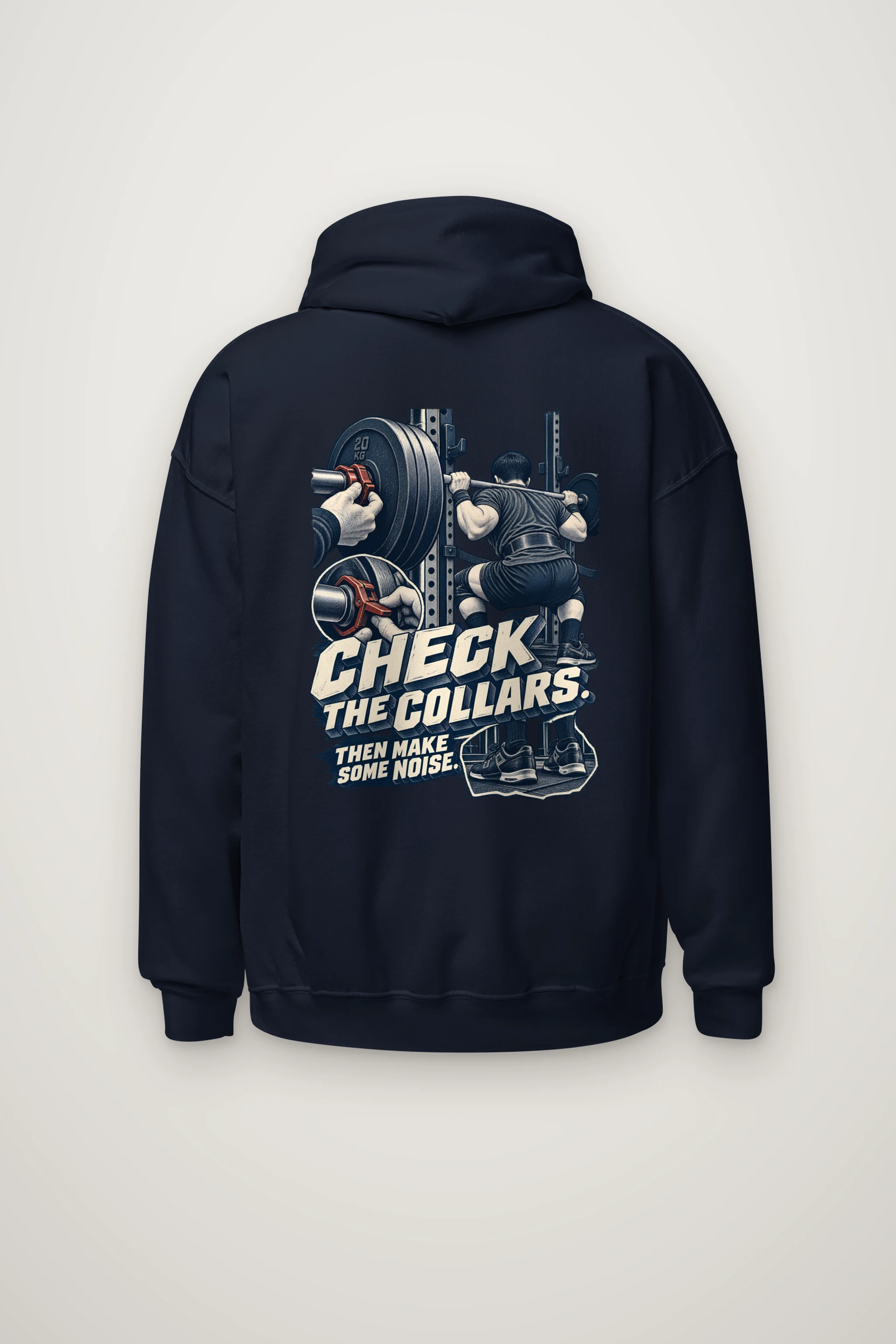 "Check the Collars" Heavy Blend Unisex Pullover Hoodie