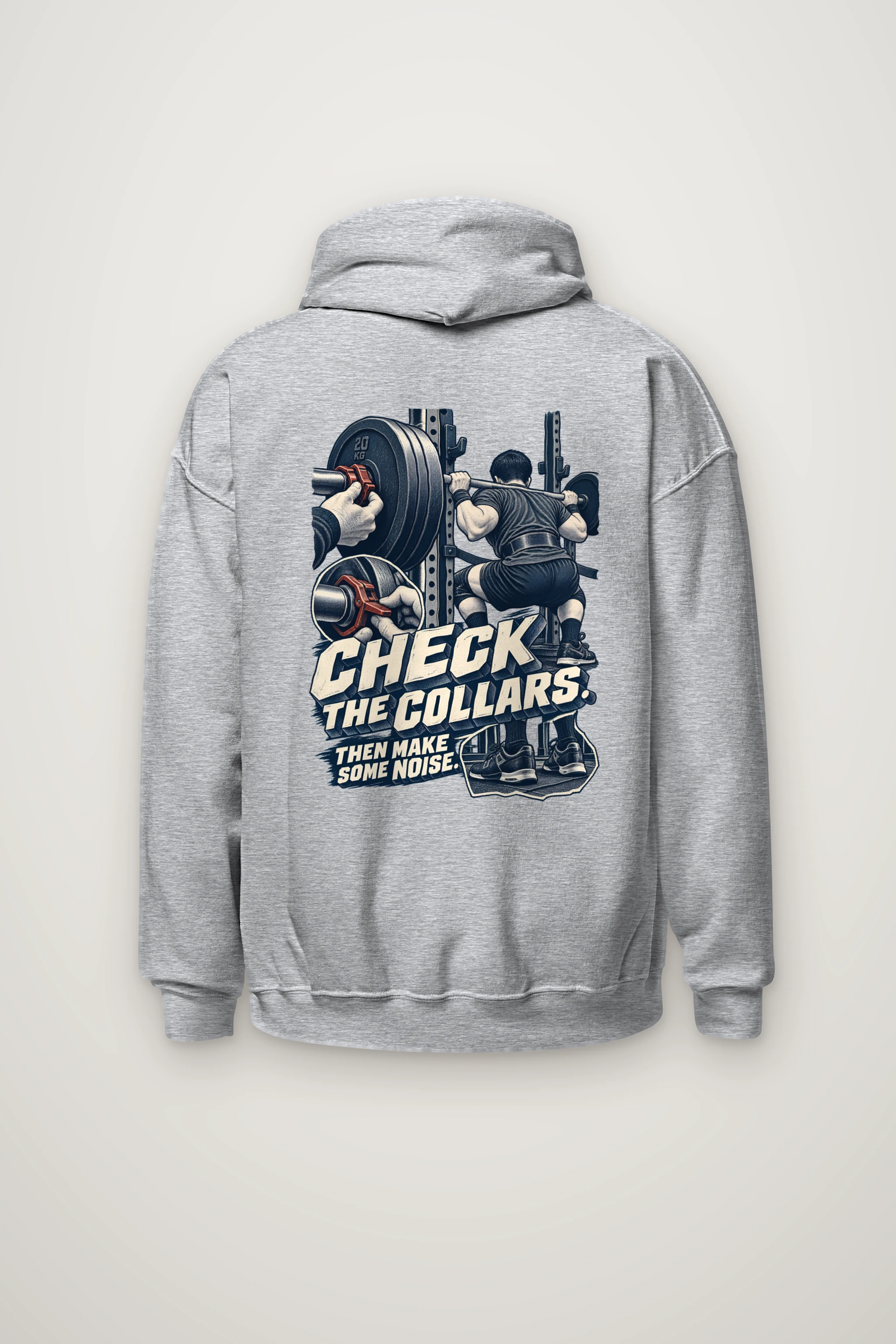 "Check the Collars" Heavy Blend Unisex Pullover Hoodie