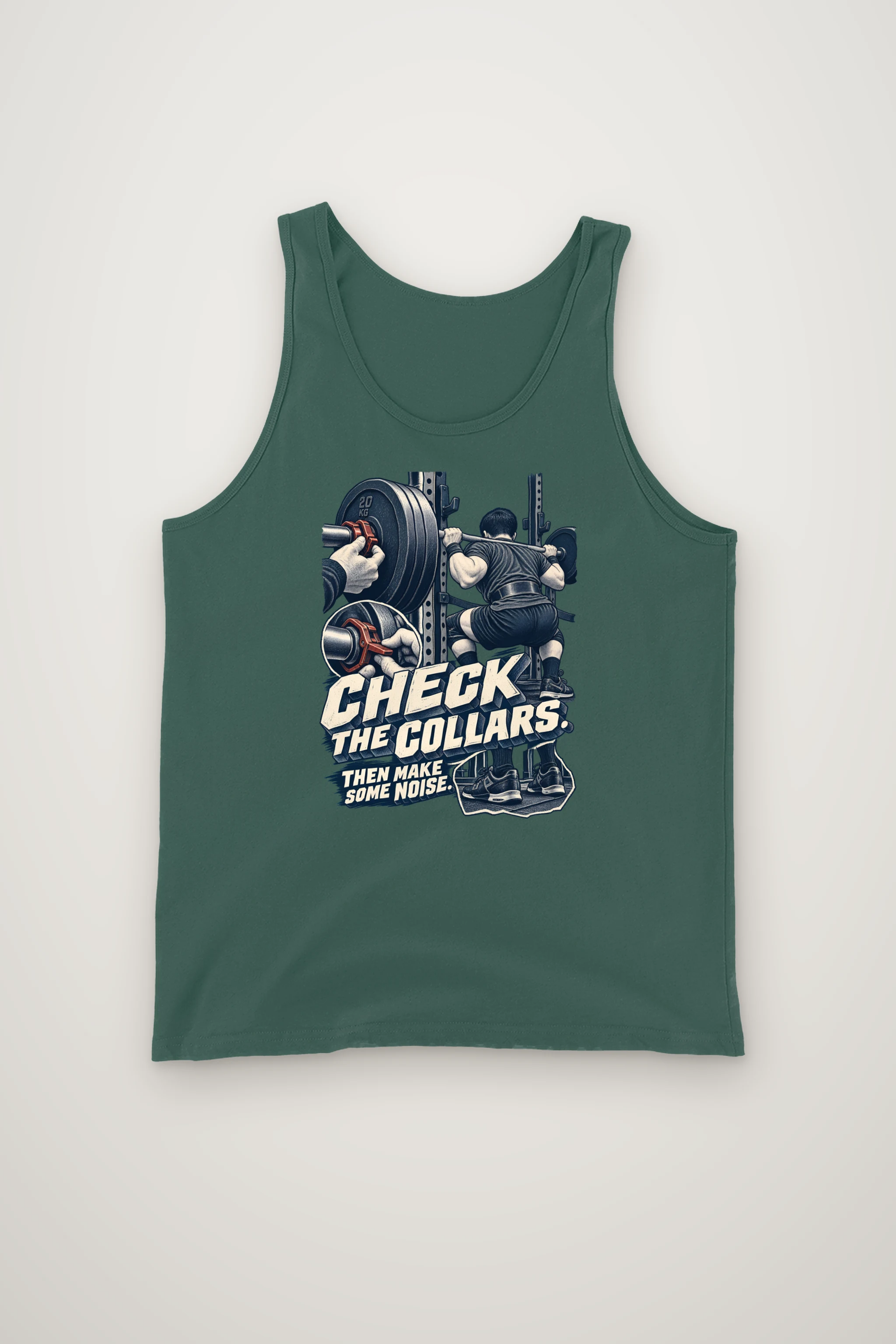 "Check the Collars" Unisex Jersey Tank
