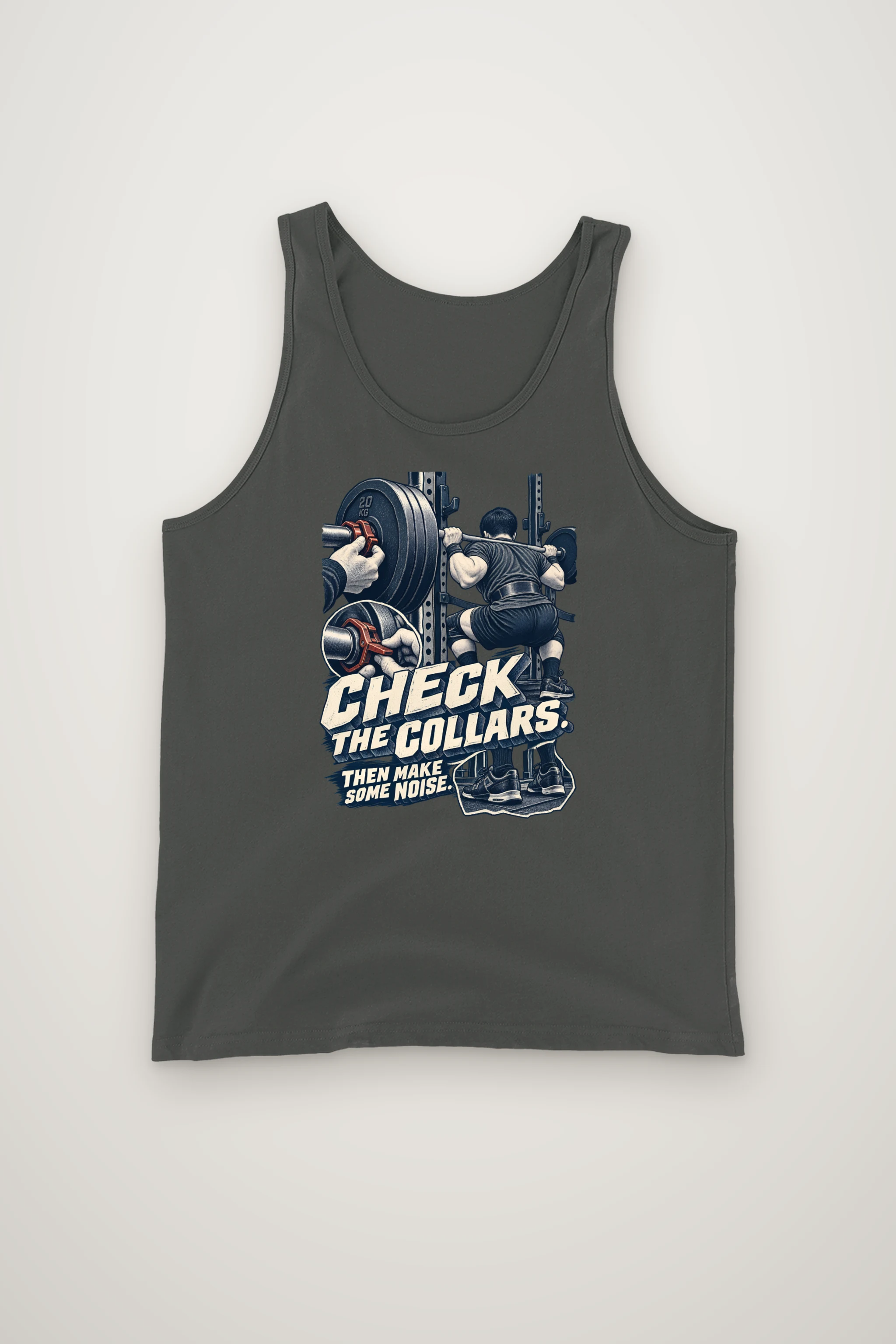 "Check the Collars" Unisex Jersey Tank