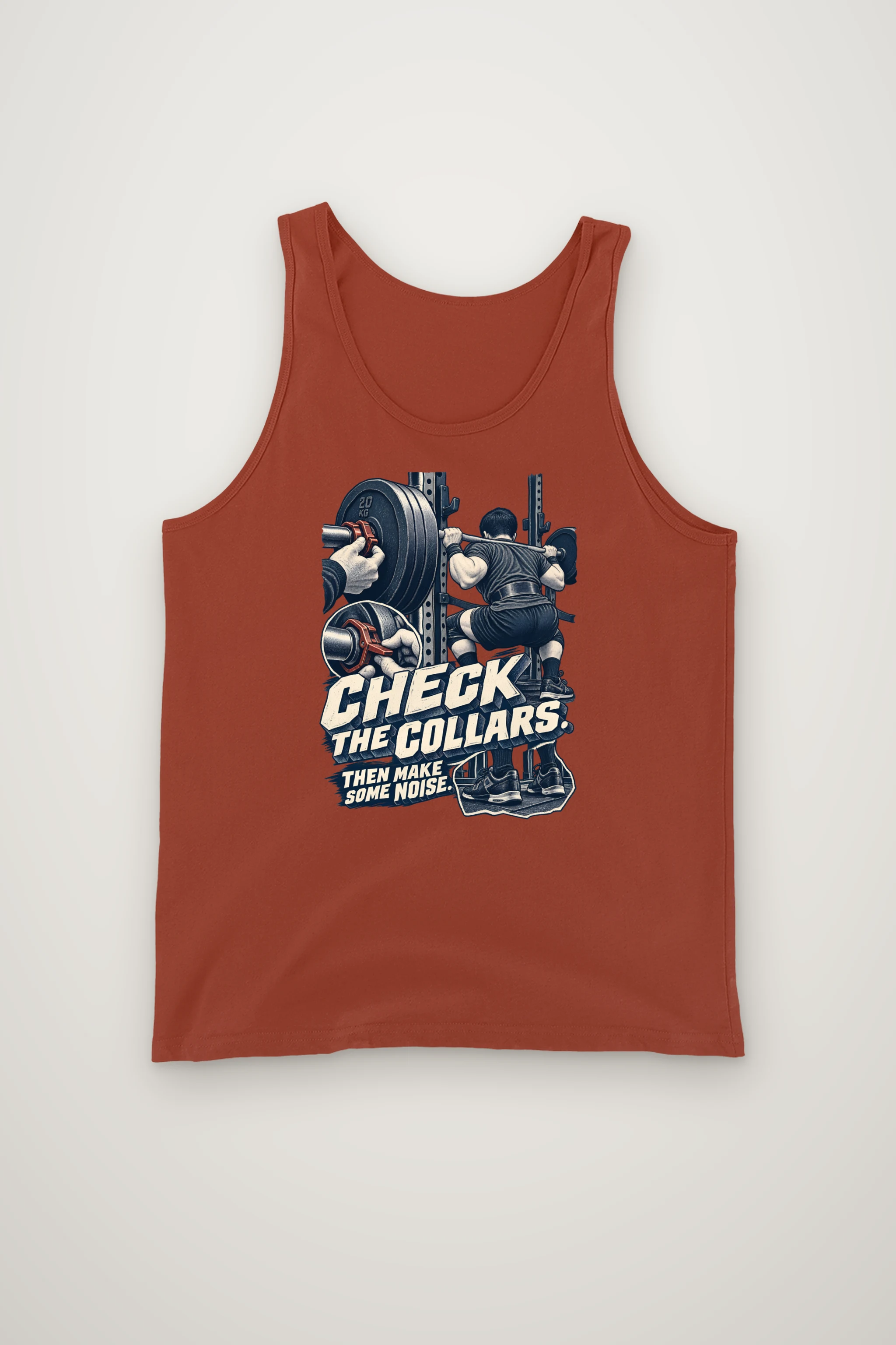 "Check the Collars" Unisex Jersey Tank