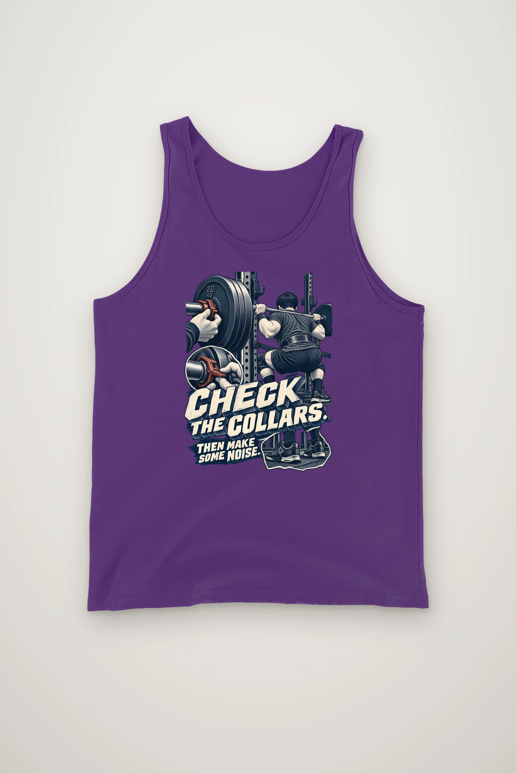 "Check the Collars" Unisex Jersey Tank