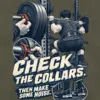 "Check the Collars" Unisex Longsleeve T-shirt