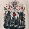 "Cheer Louder Bleacher Fans" Heavyweight Unisex Crewneck T-shirt